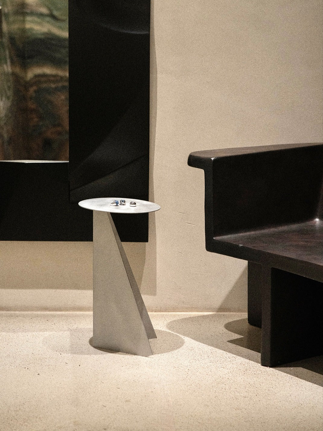 Aluminum Side Table Object084 by NG DESIGN | The Oblist