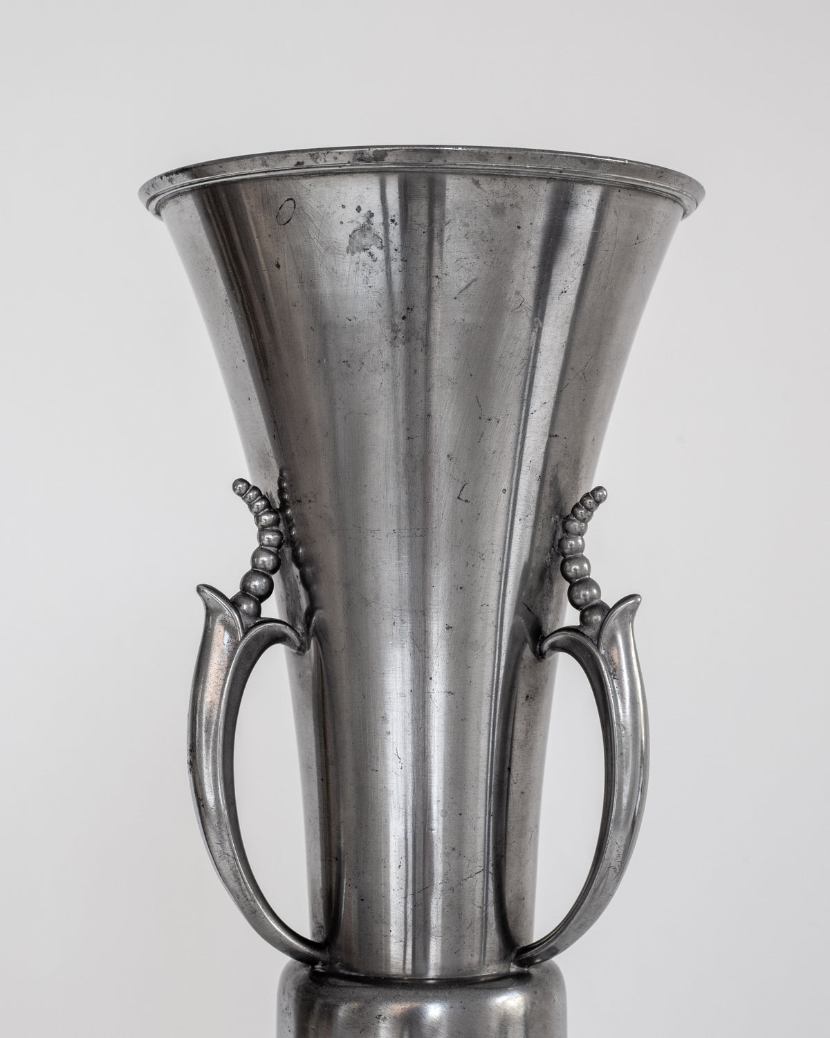 Art Deco Pewter Vase by Ystad Metall