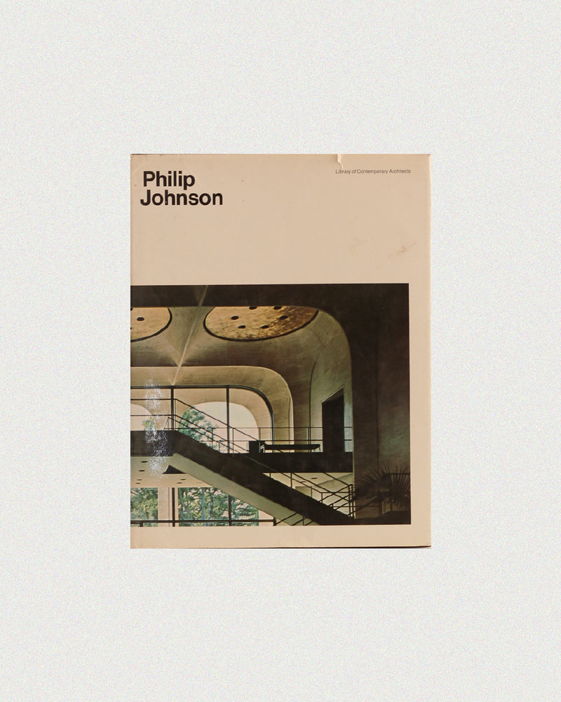 Philip Johnson, Library of Contemporary Architects by Boga Avante Shop | The Oblist