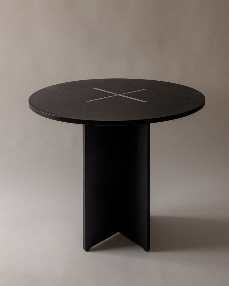 The Axis Table in Wood and Metal by COSEINCORSO | The Oblist