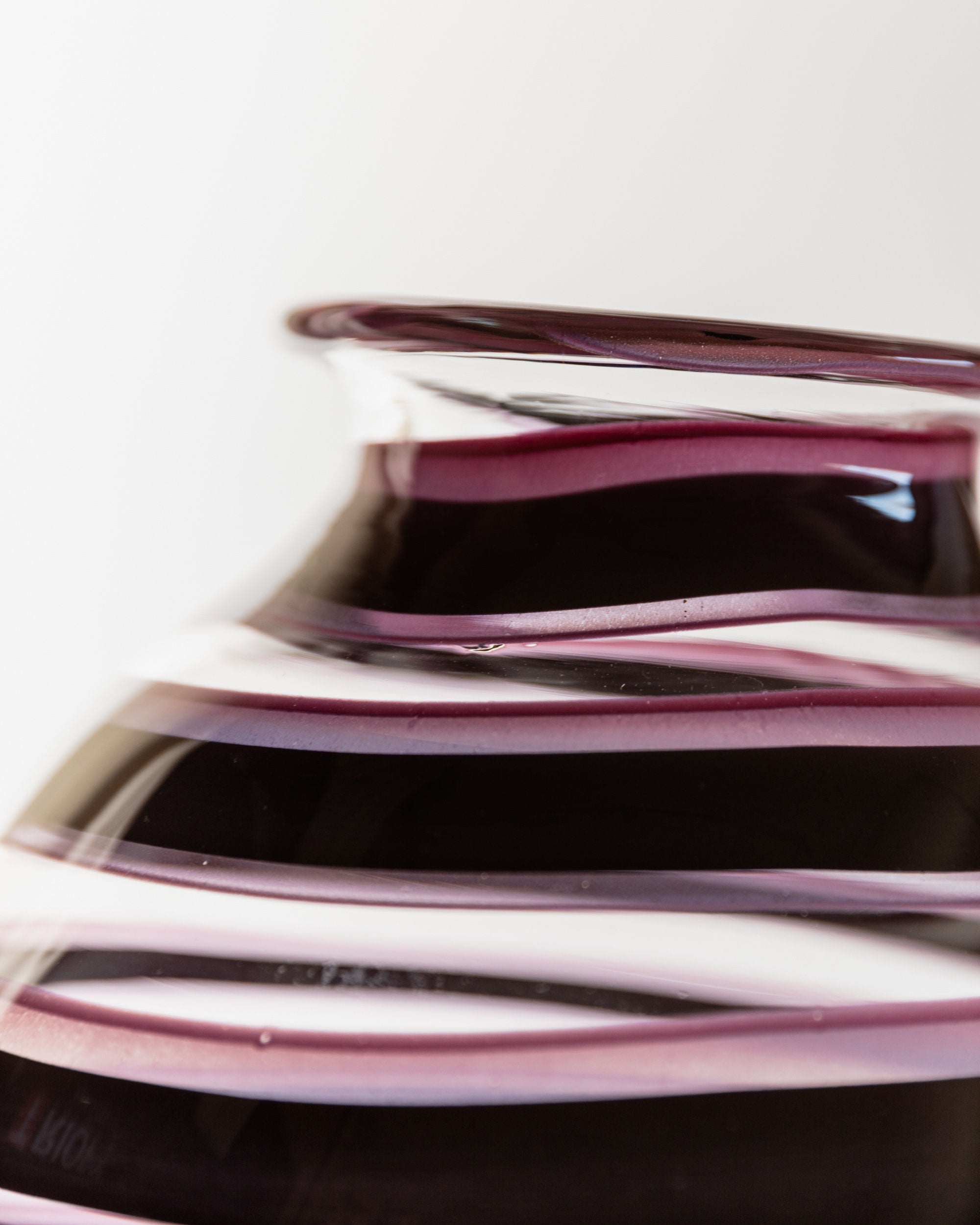 Large Murano Glass Vase, Italy 1970s