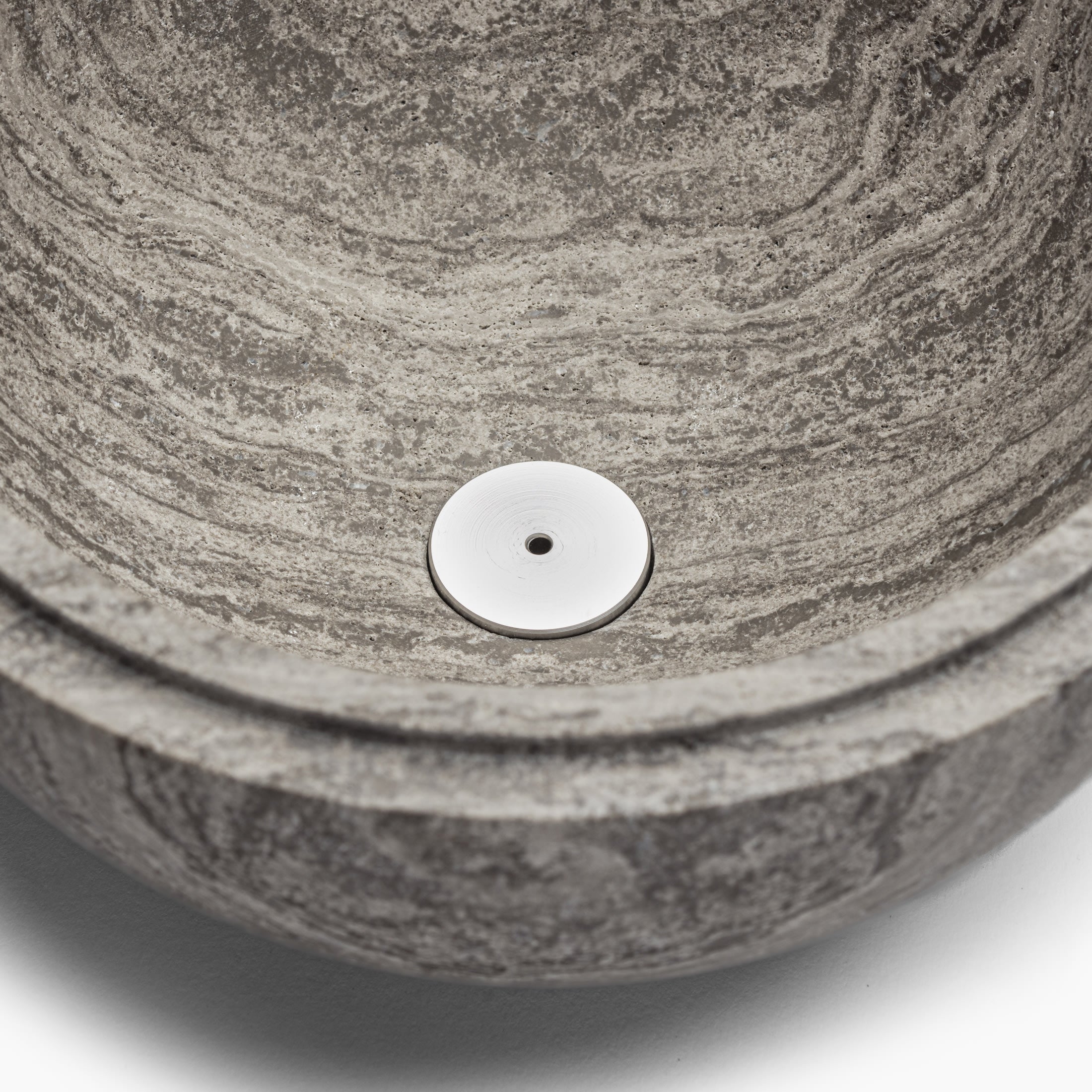 Incense Holder in Marble Stone — close-up