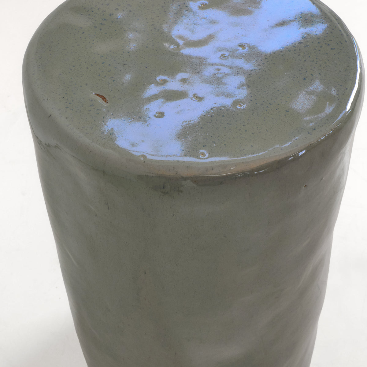 Ceramic Side Table (small) — detail view