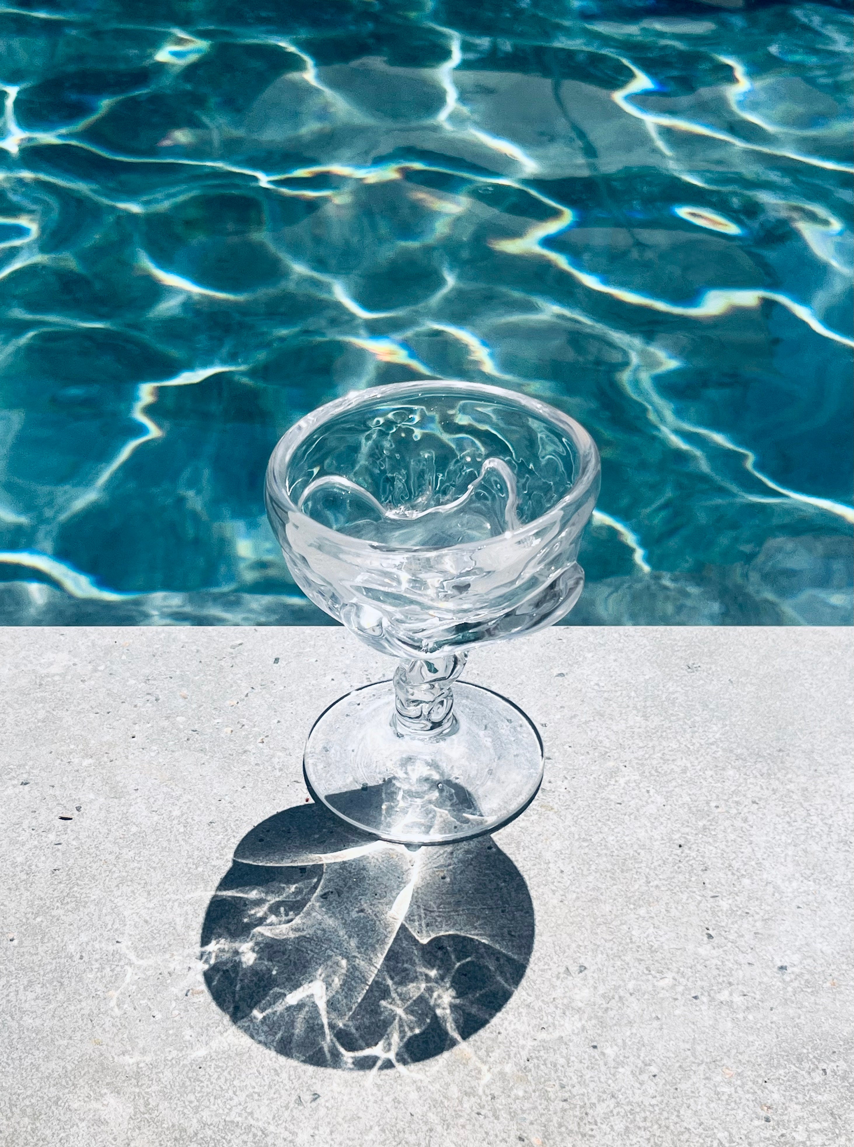 Organic Dessert Coupe — detail view