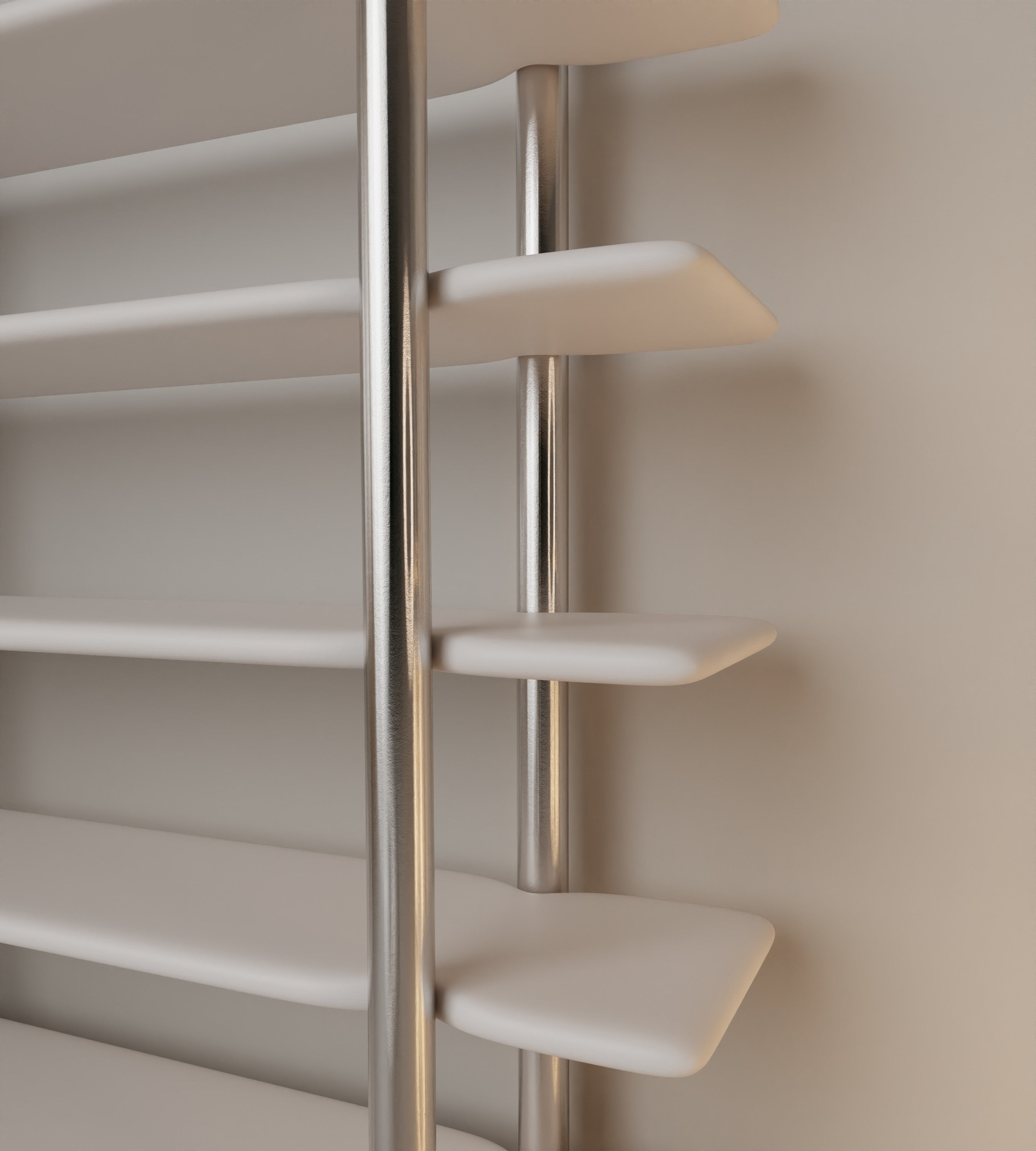 “CANDY” Bookshelf | Stainless steel
