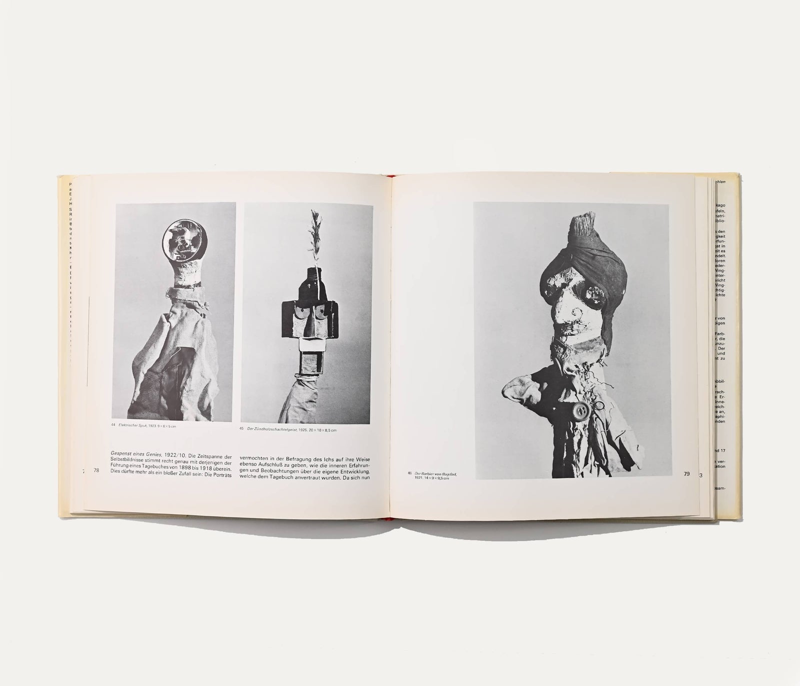 Paul Klee und das Bauhaus, 1972 Art Book Hardcover — close-up