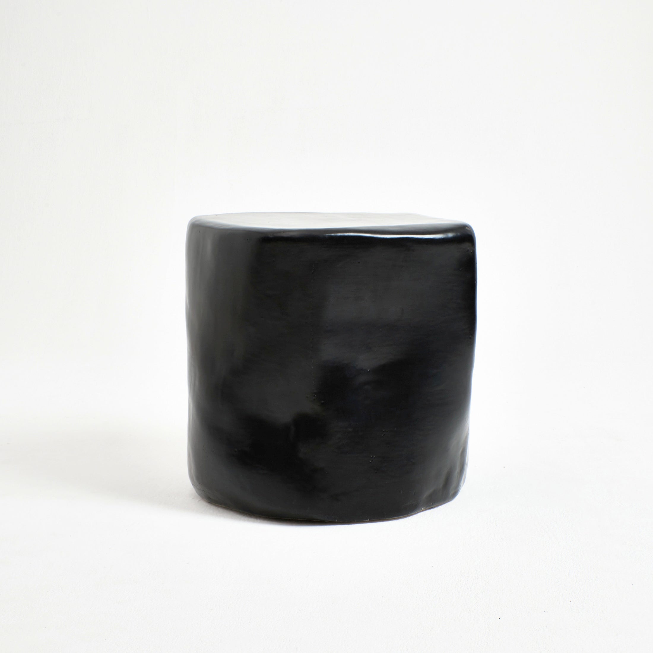Ceramic Side Table Large — side angle