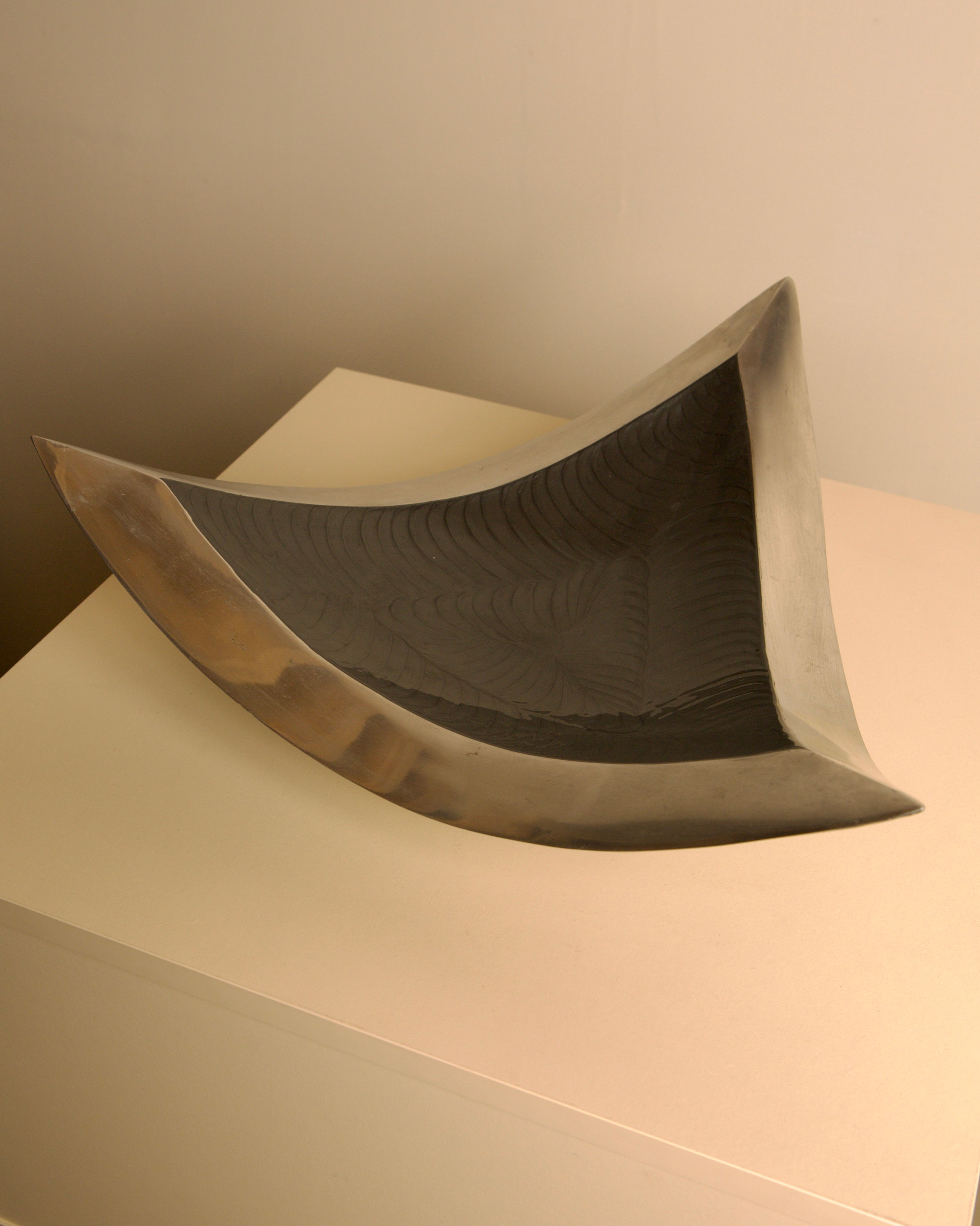 Large 80s Italian Brandani valet tray — alternate view