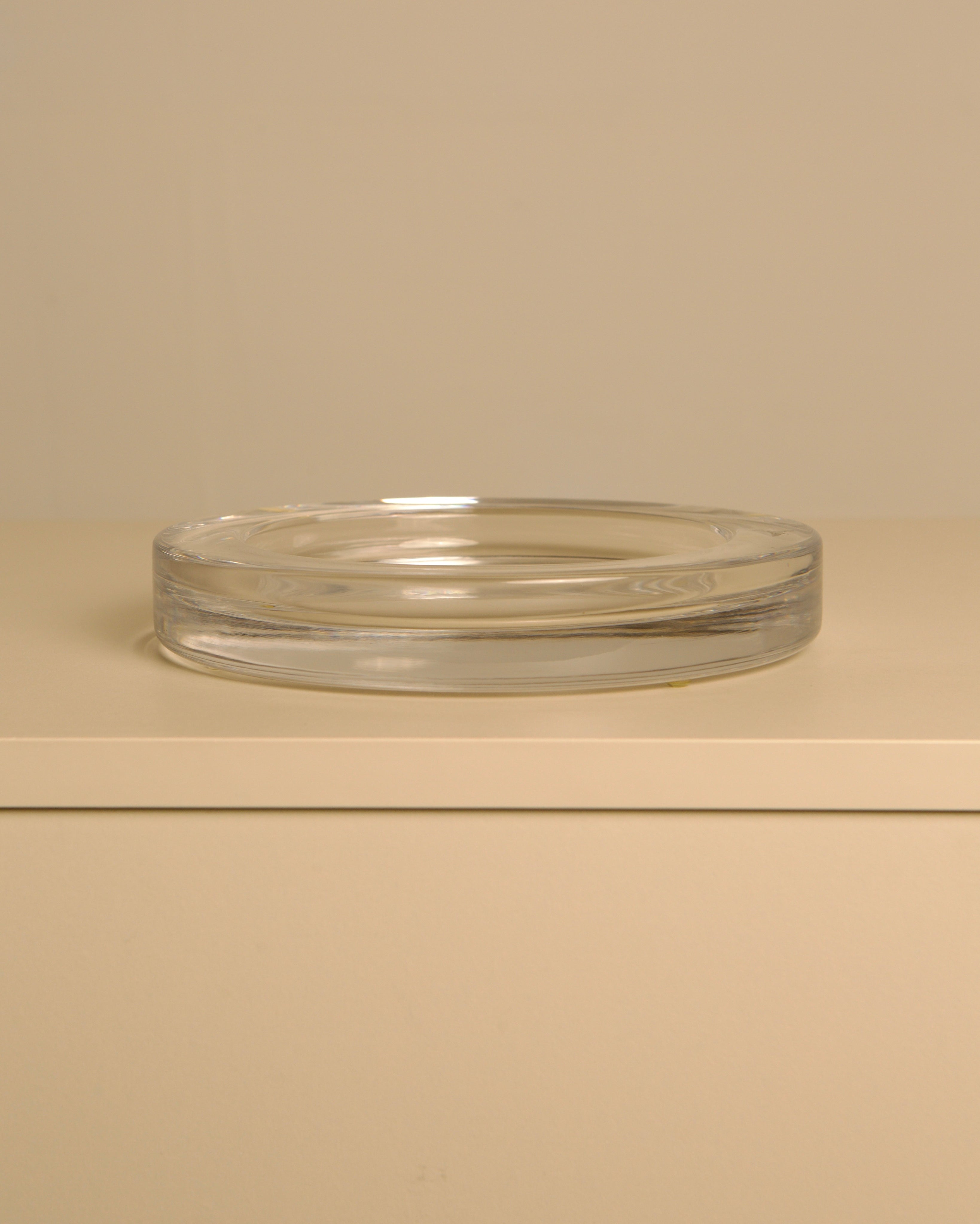 Italian Glass Catchall by Mario Cioni, 1970s — detail view