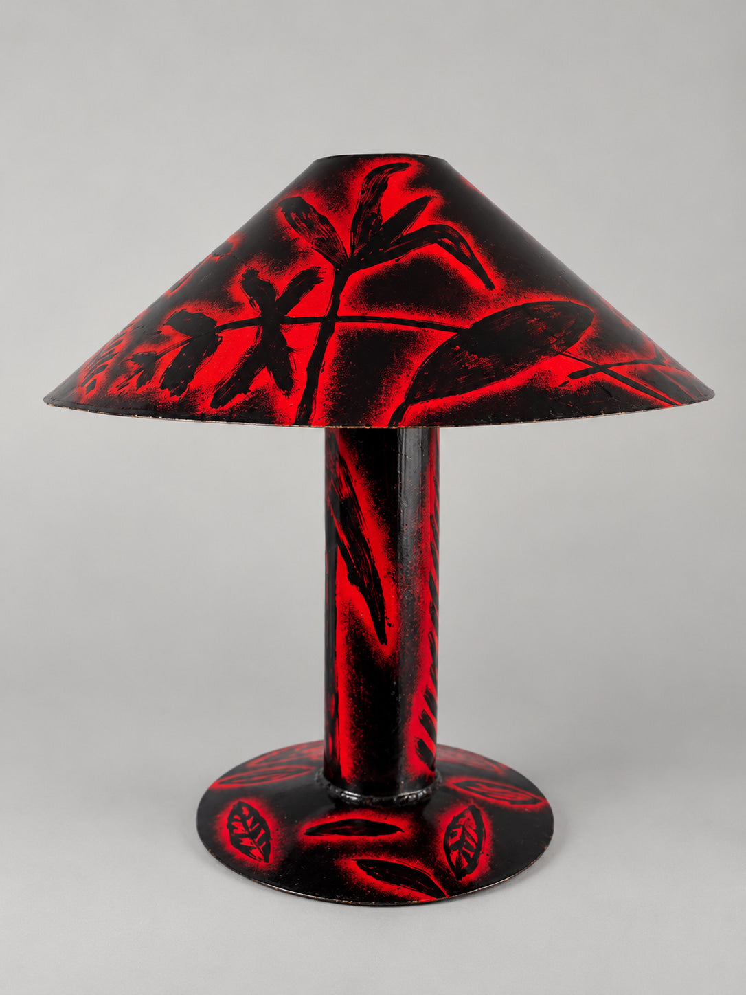 Fernando Bermejo (1949–2023) — Unique Hand-Painted Studio Lamp, Ex-Artist’s Atelier, Spain by OBJECT AGENCY