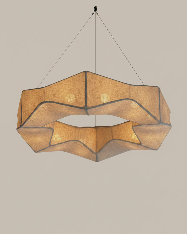 "Arête" Pendant Circle — lifestyle setting