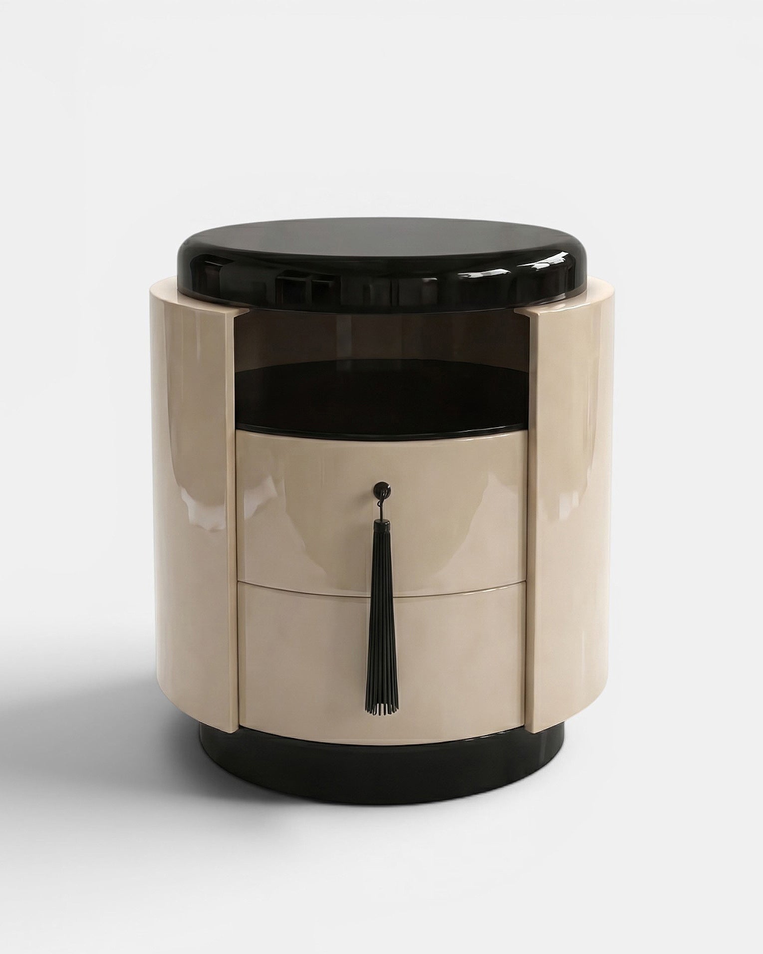 Pompon Off-White And Black by Marbera | The Oblist