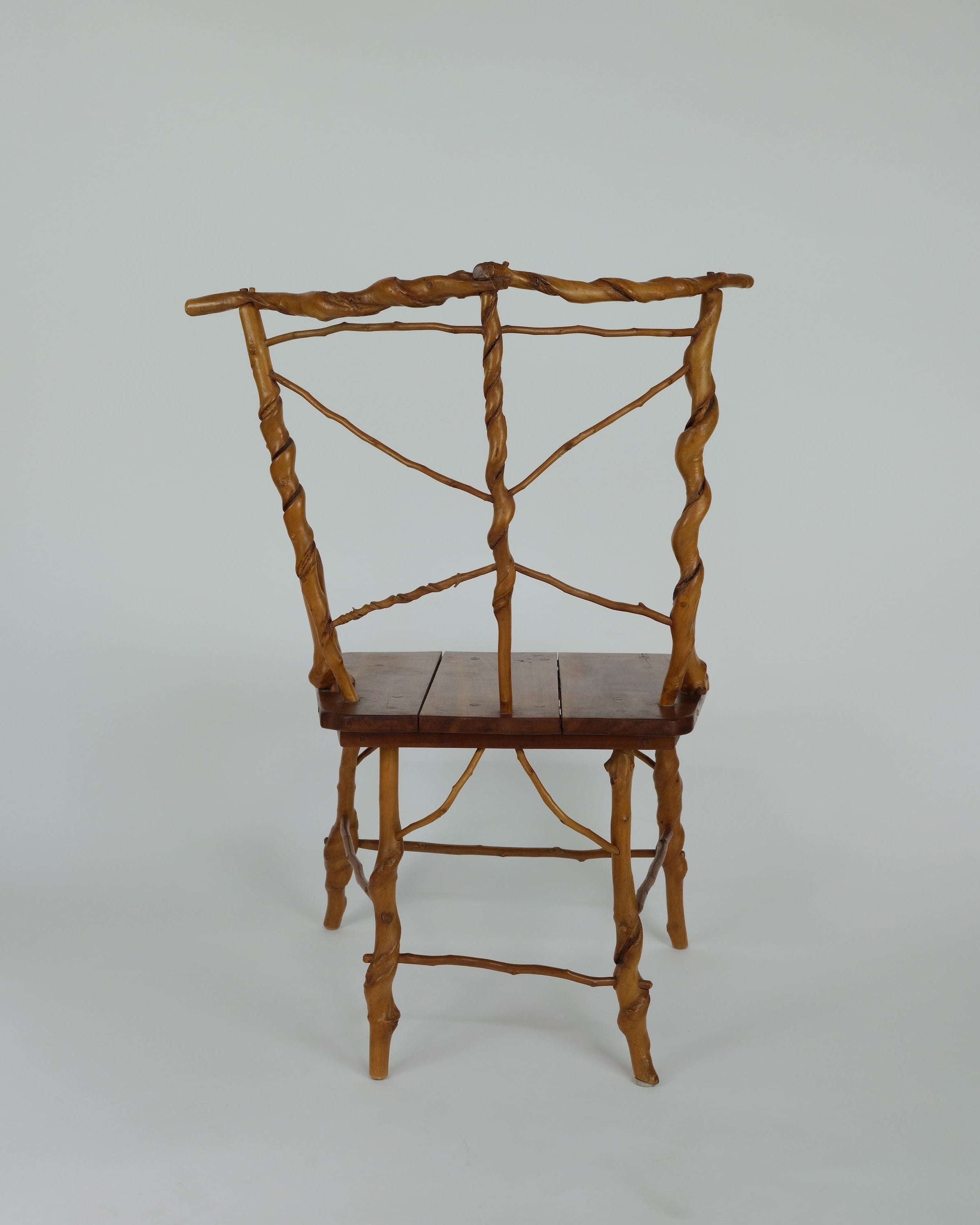 Chaise Appalachian Américaine Signée, F KRALL 5-3-52
