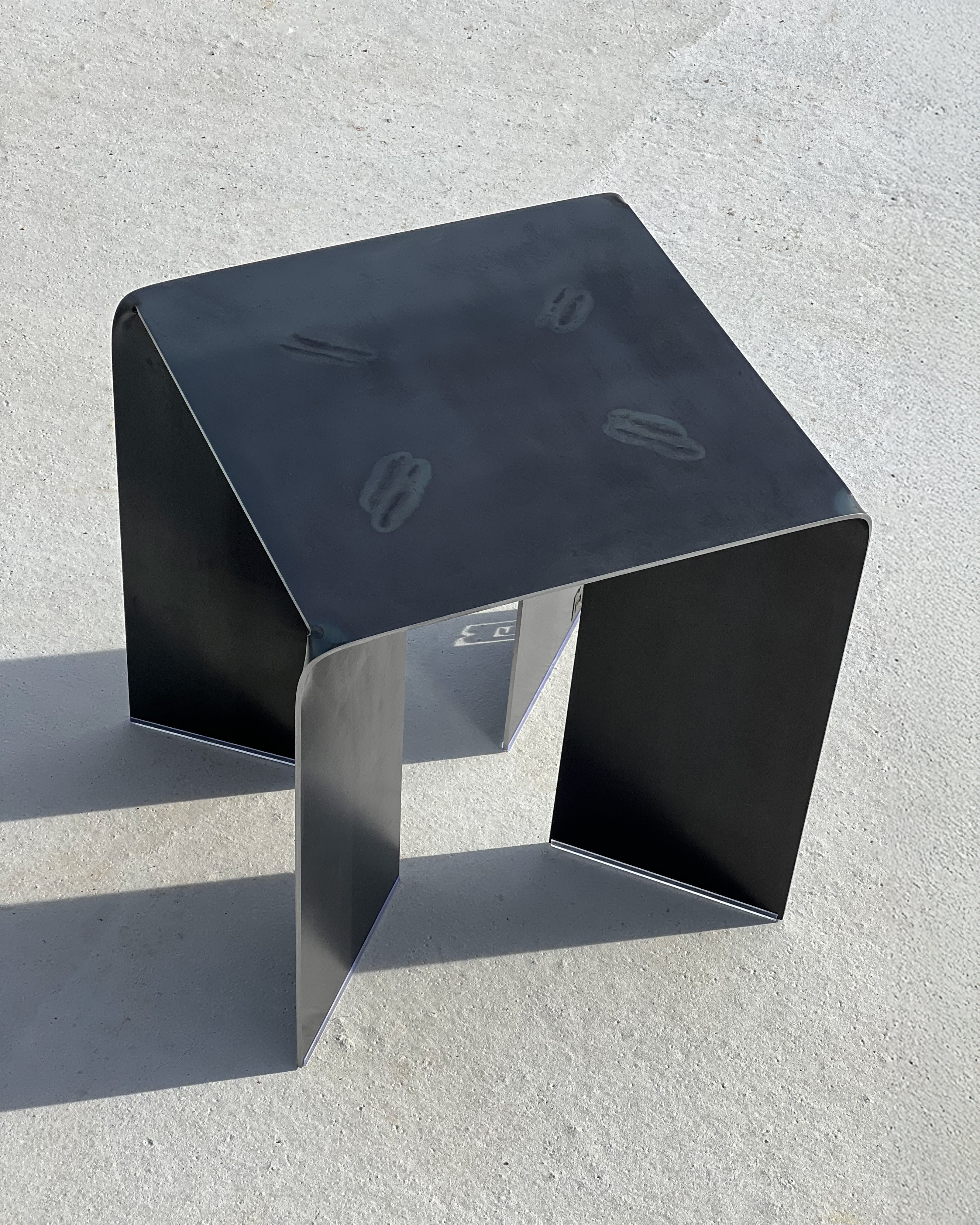 SHIRO stool — side angle