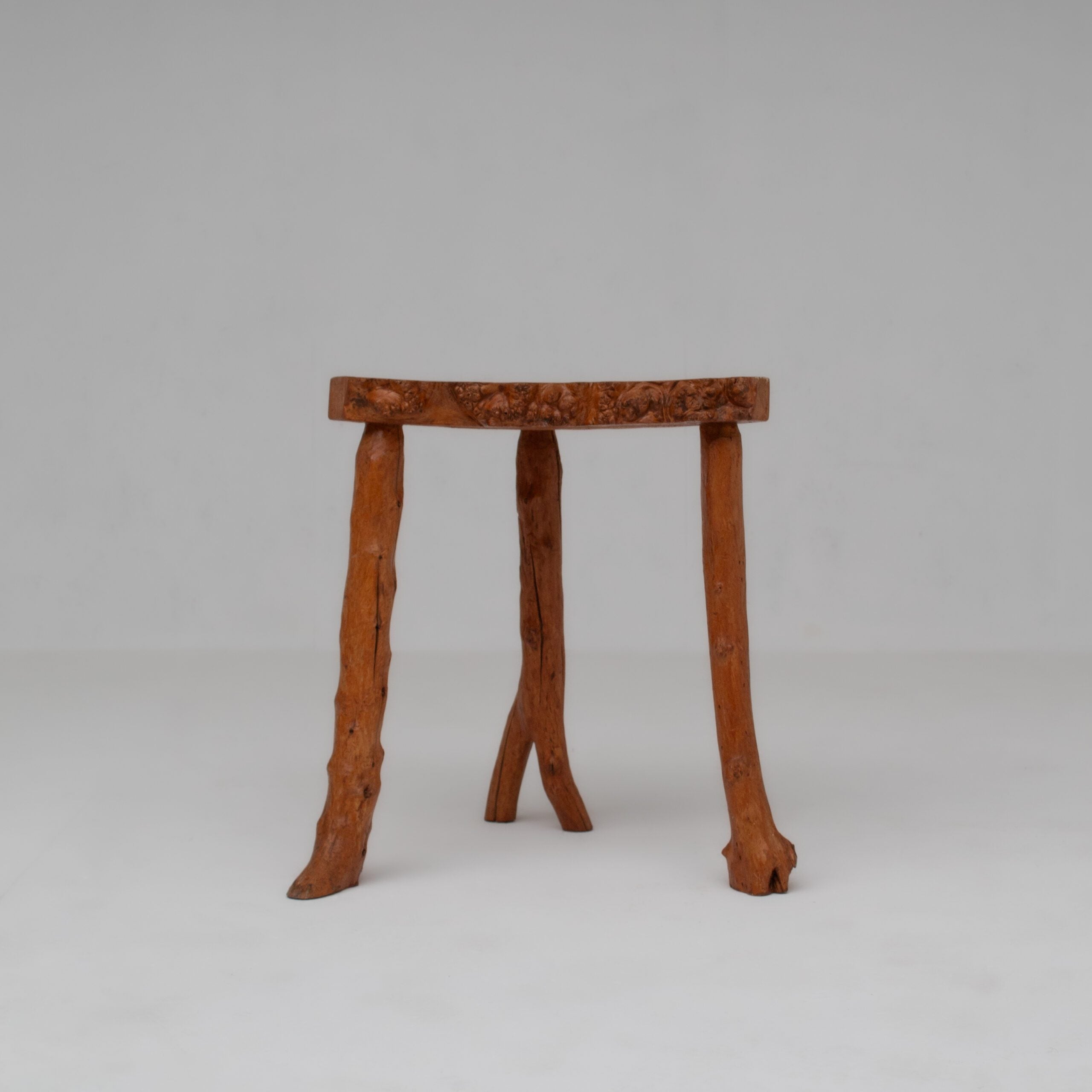 Organic Rootwood Side Tables Set — lifestyle setting