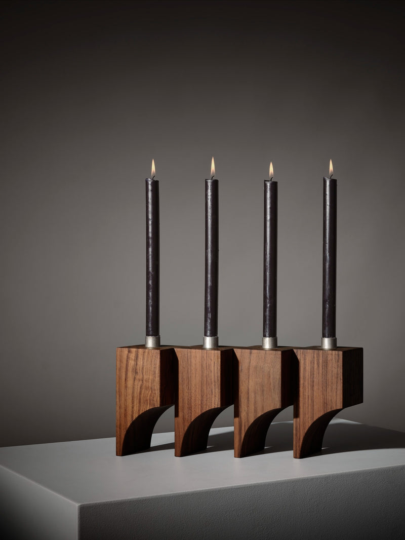 Acer Candle Holder R:4 by Mokko | The Oblist — handcrafted wood, modern design