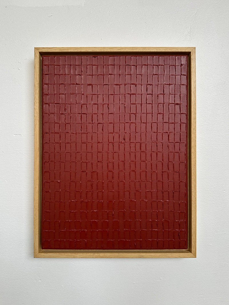 'Indian Red - Signature' Painting by Roi Elmaliah | The Oblist