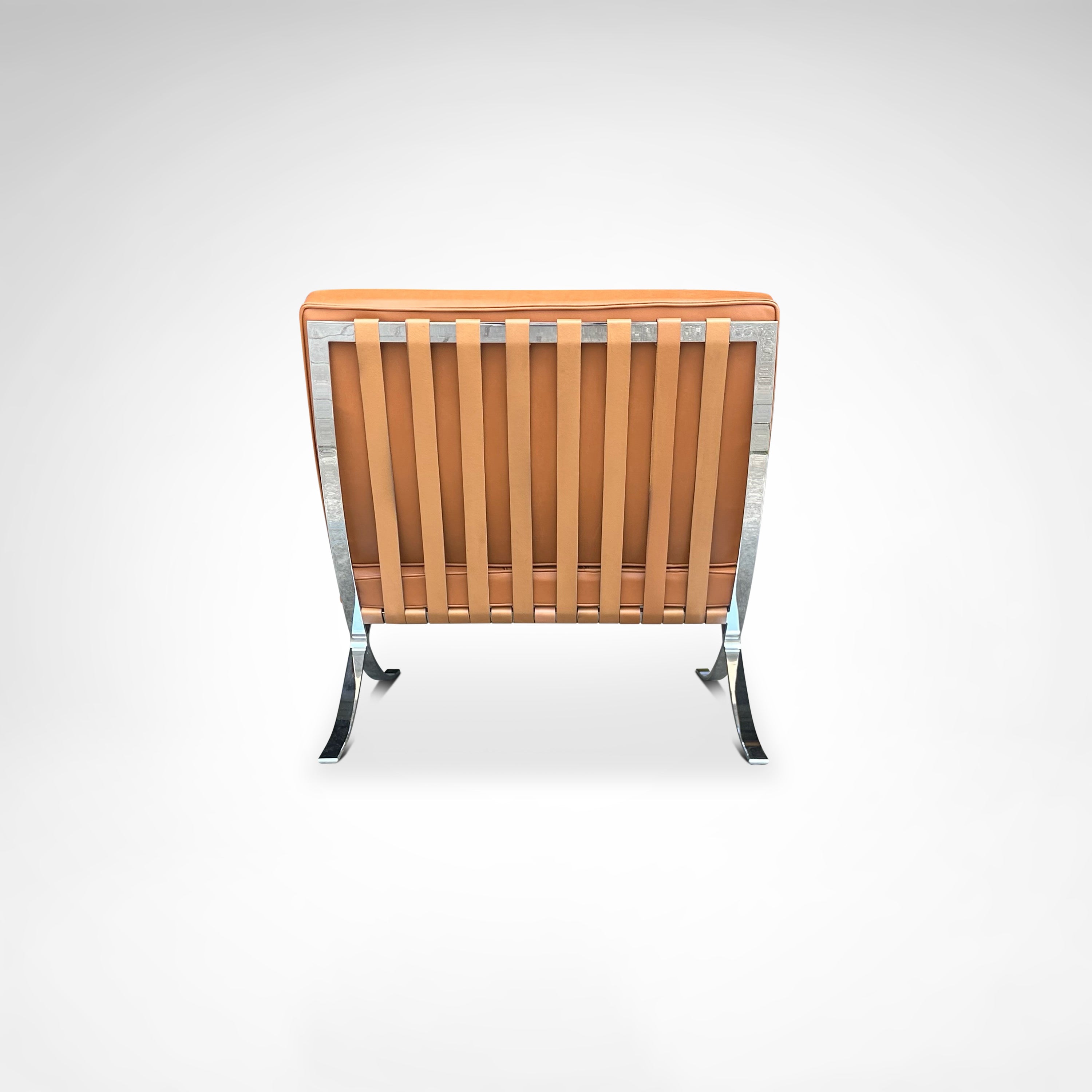 Barcelona lounge chair MR90 by Mies van der Rohe for Knoll — view 10