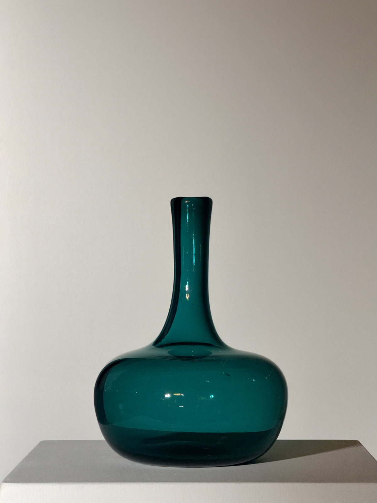 Set of four blown glass pieces, France, 1970.  — lifestyle setting