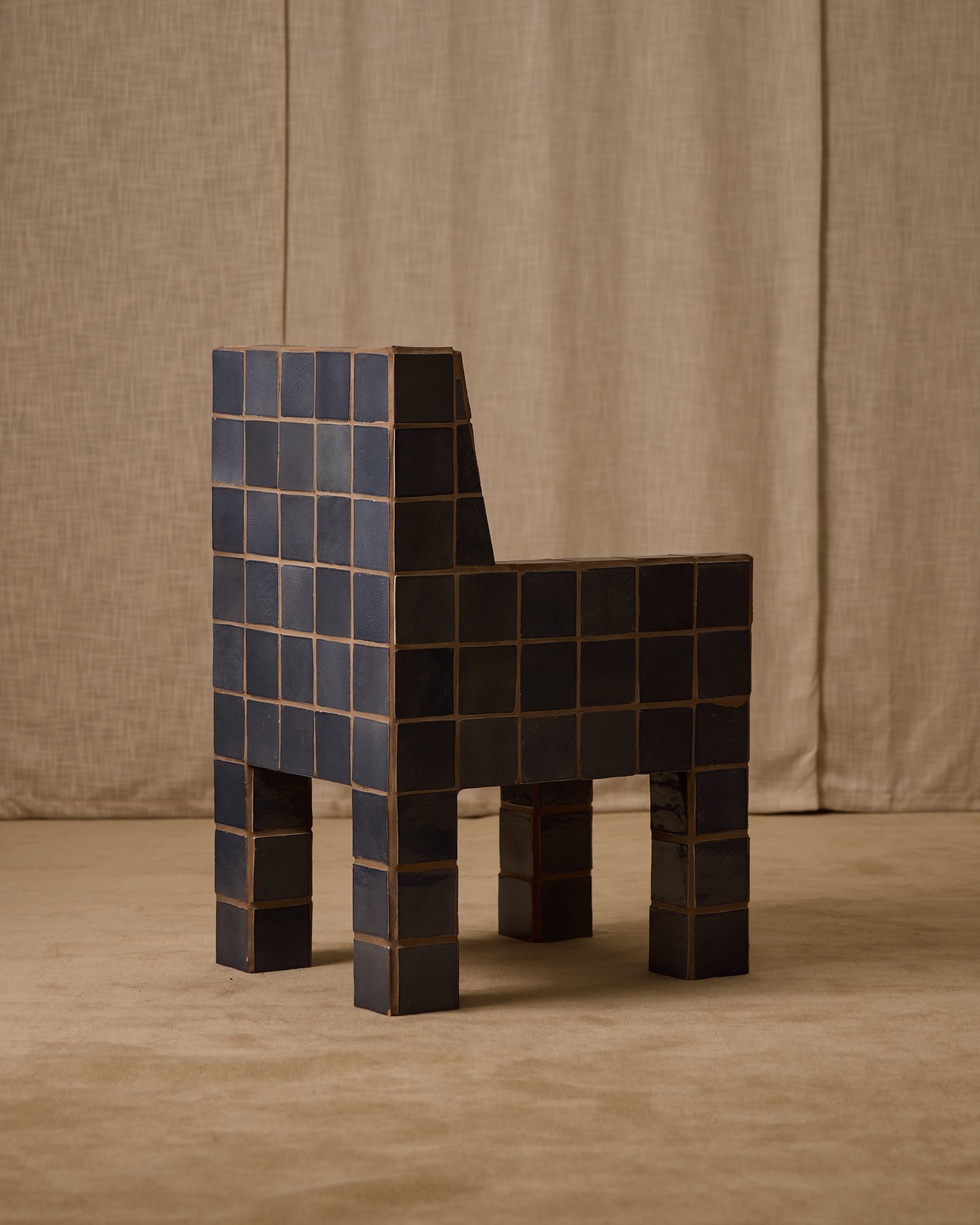 'Jura' Tiled Accent Chair