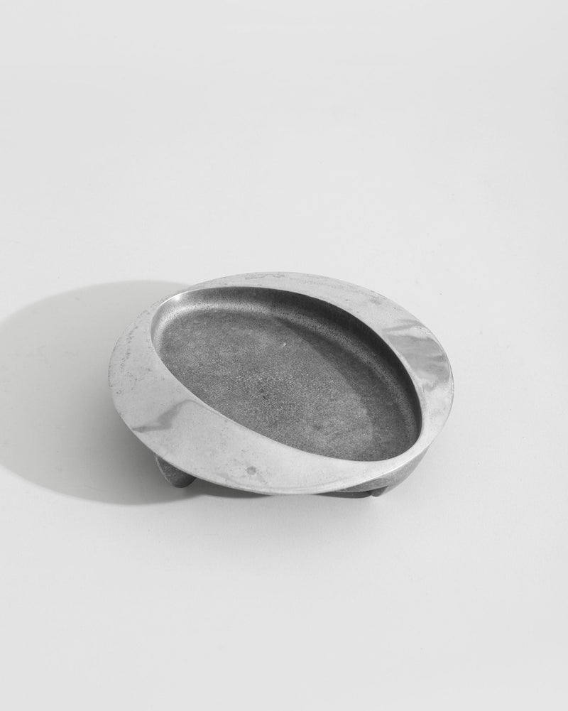Brutalist Chrome Catchall by Villa | The Oblist — chrome material, modern design
