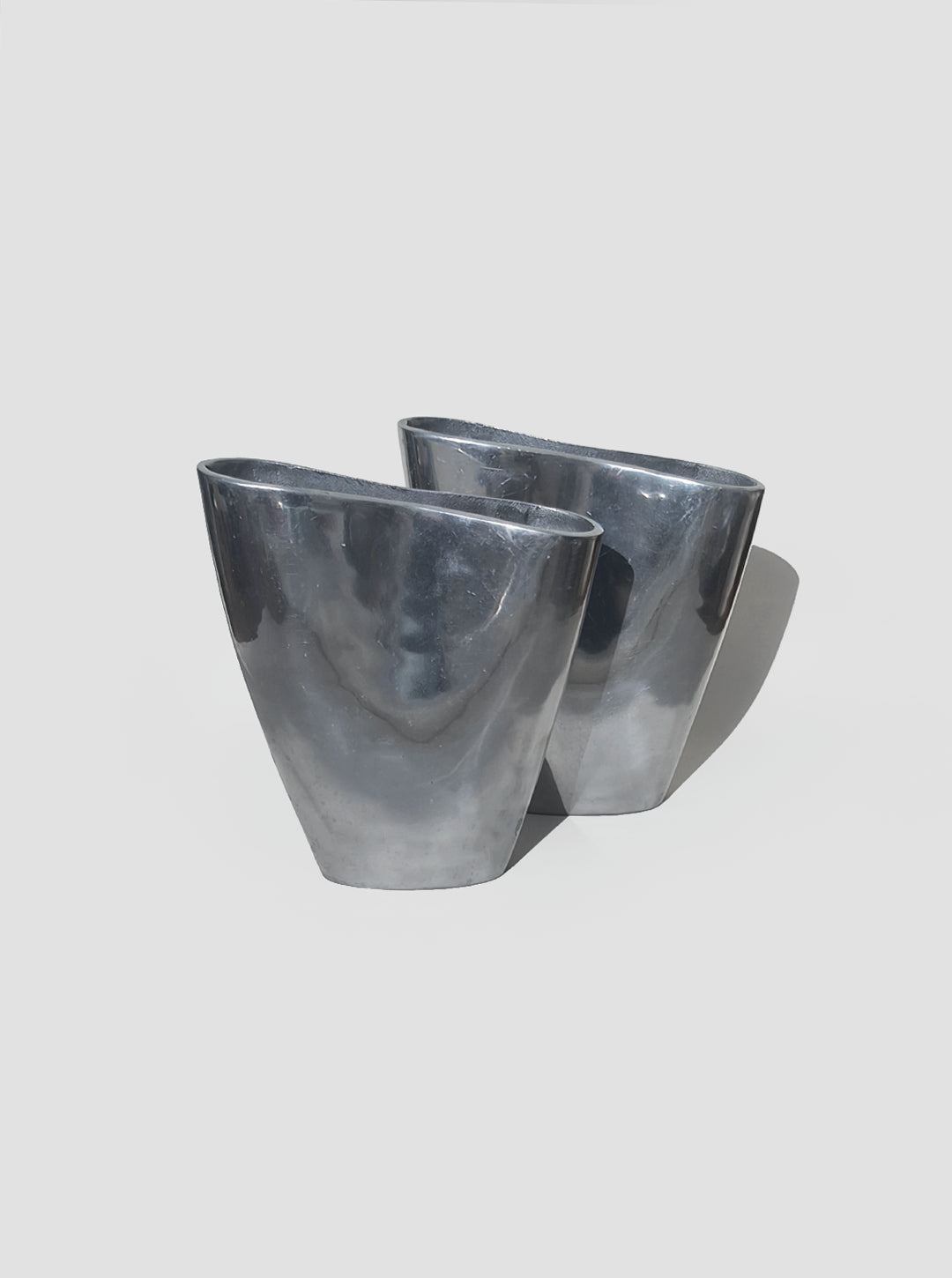 Pair of Small Modern Vases by Les Objoies | The Oblist