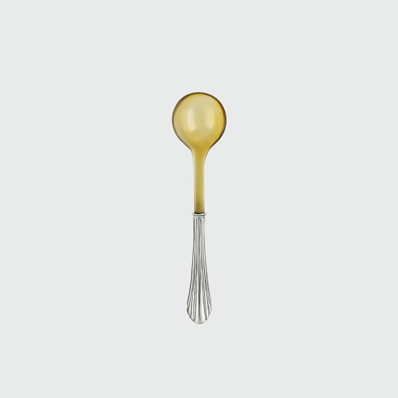 Ossu Nude Spoon by Tavares 1922 | The Oblist — handcrafted stainless steel, gold finish