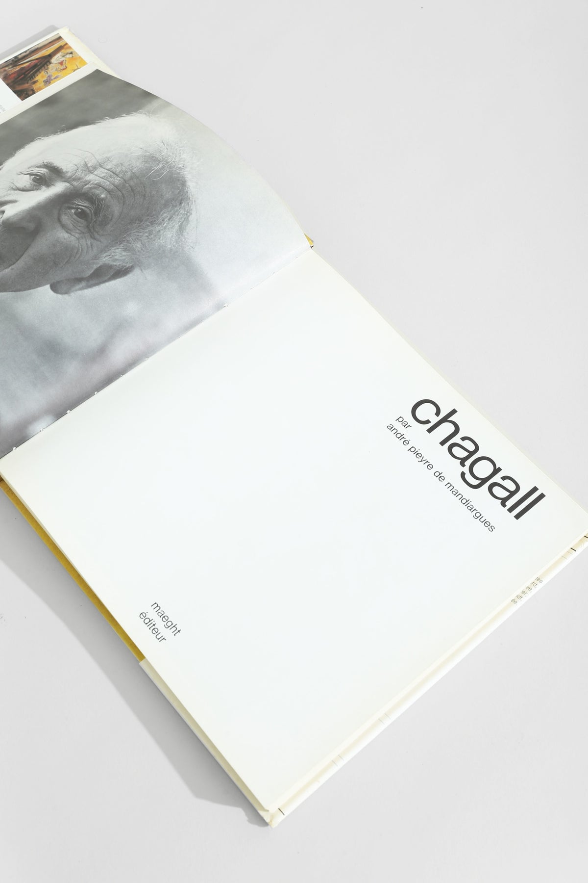 Chagall Book — side angle
