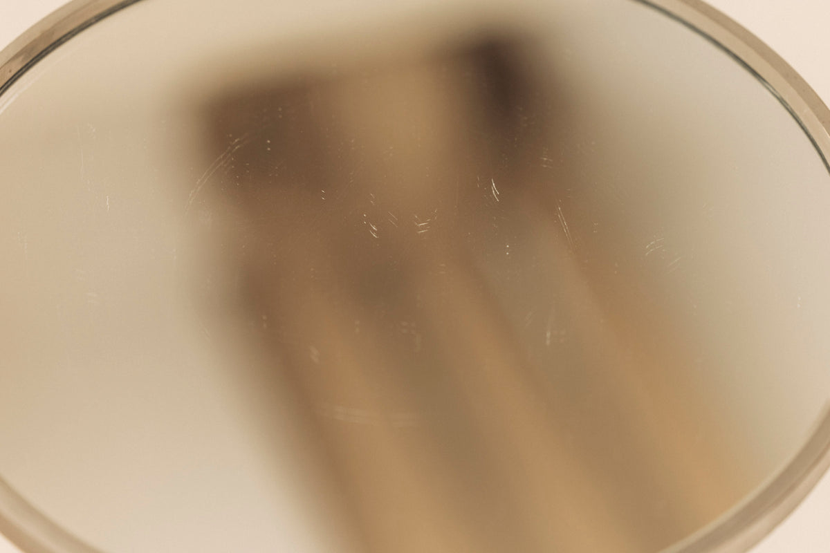 French Art Deco Mirrored Side Table, 1930s — in context
