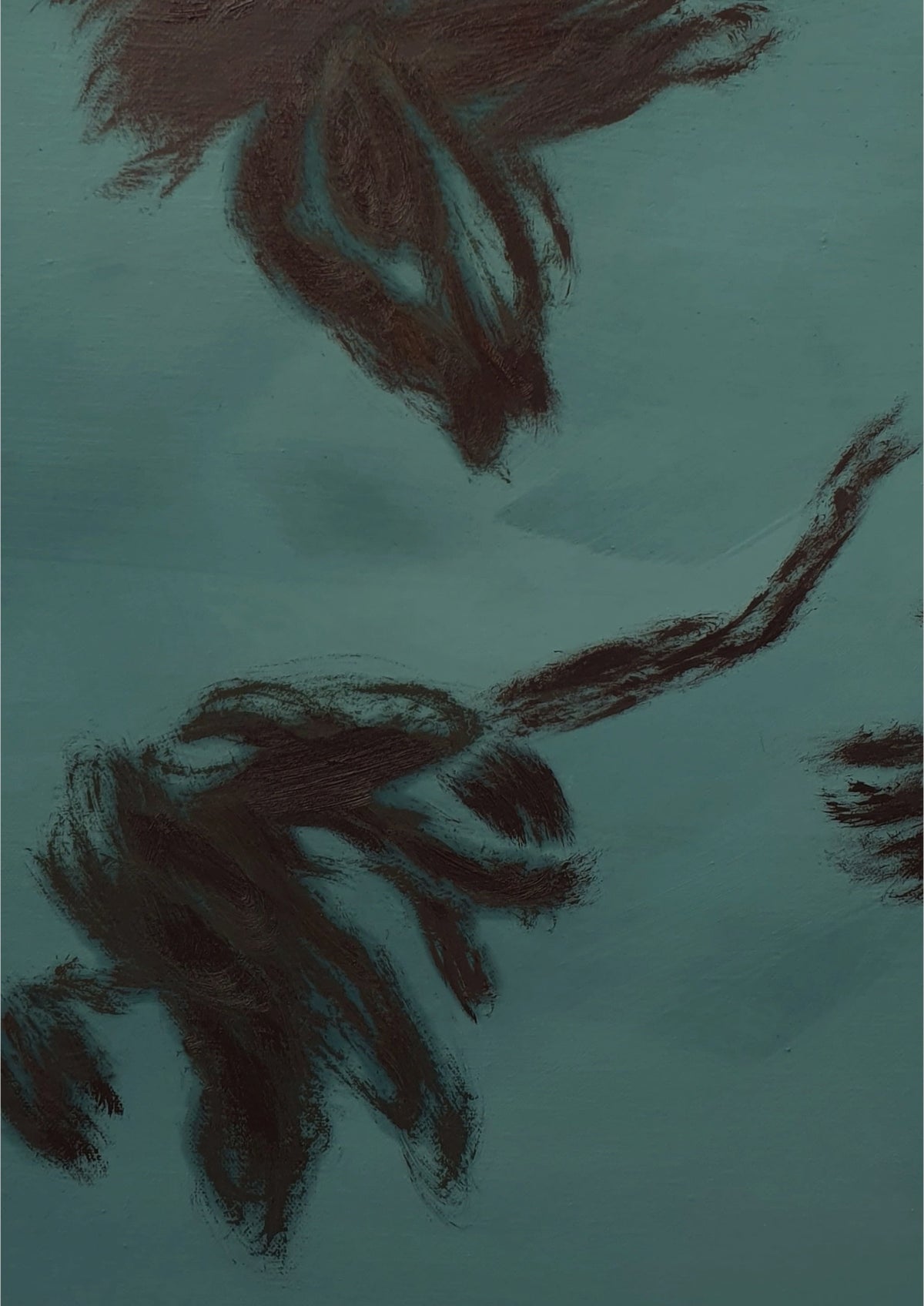 'Underwater' painting by Yeliza Gevorgyan | The Oblist