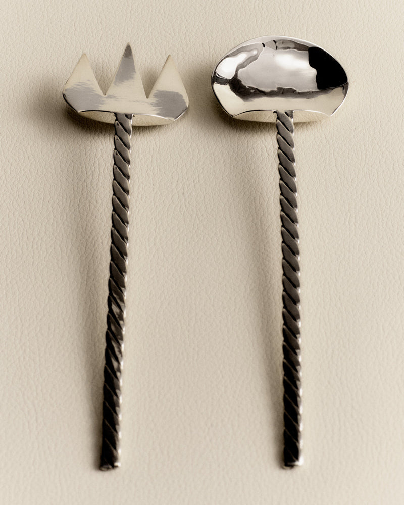 Silver Spoon & Fork by MarlotBaus | The Oblist