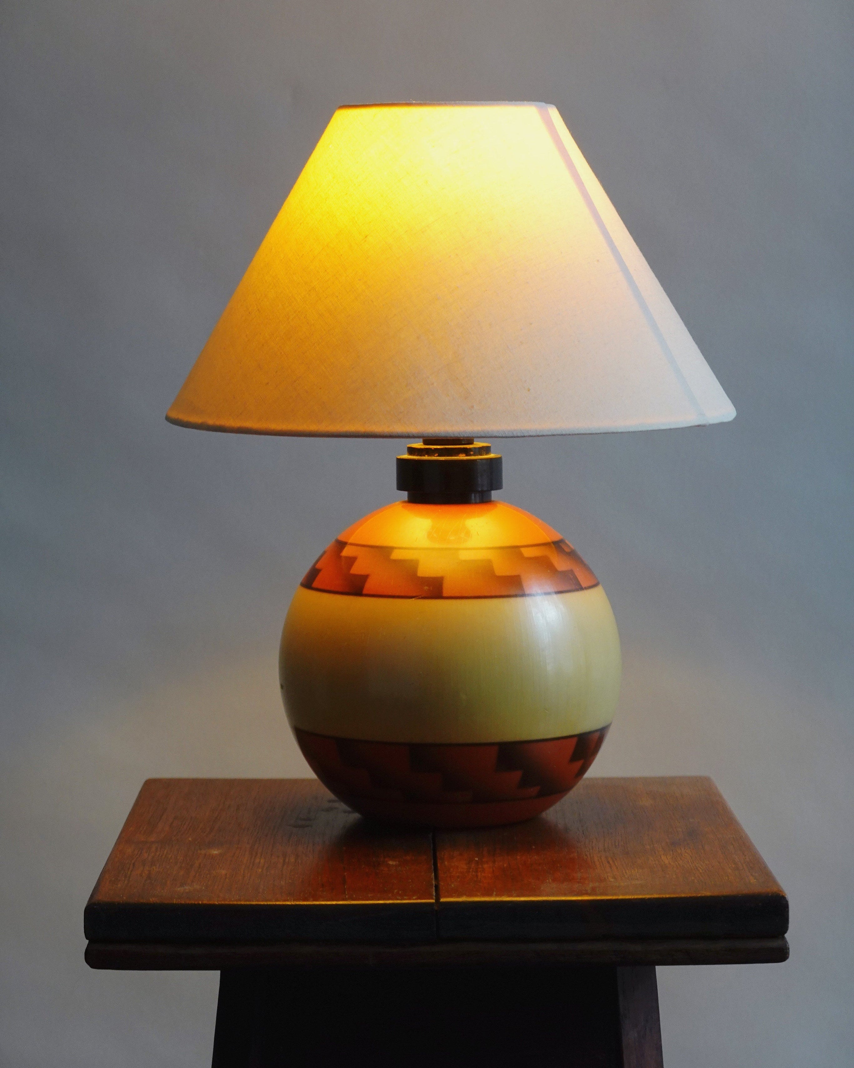 Art Deco Table Lamp — detail view