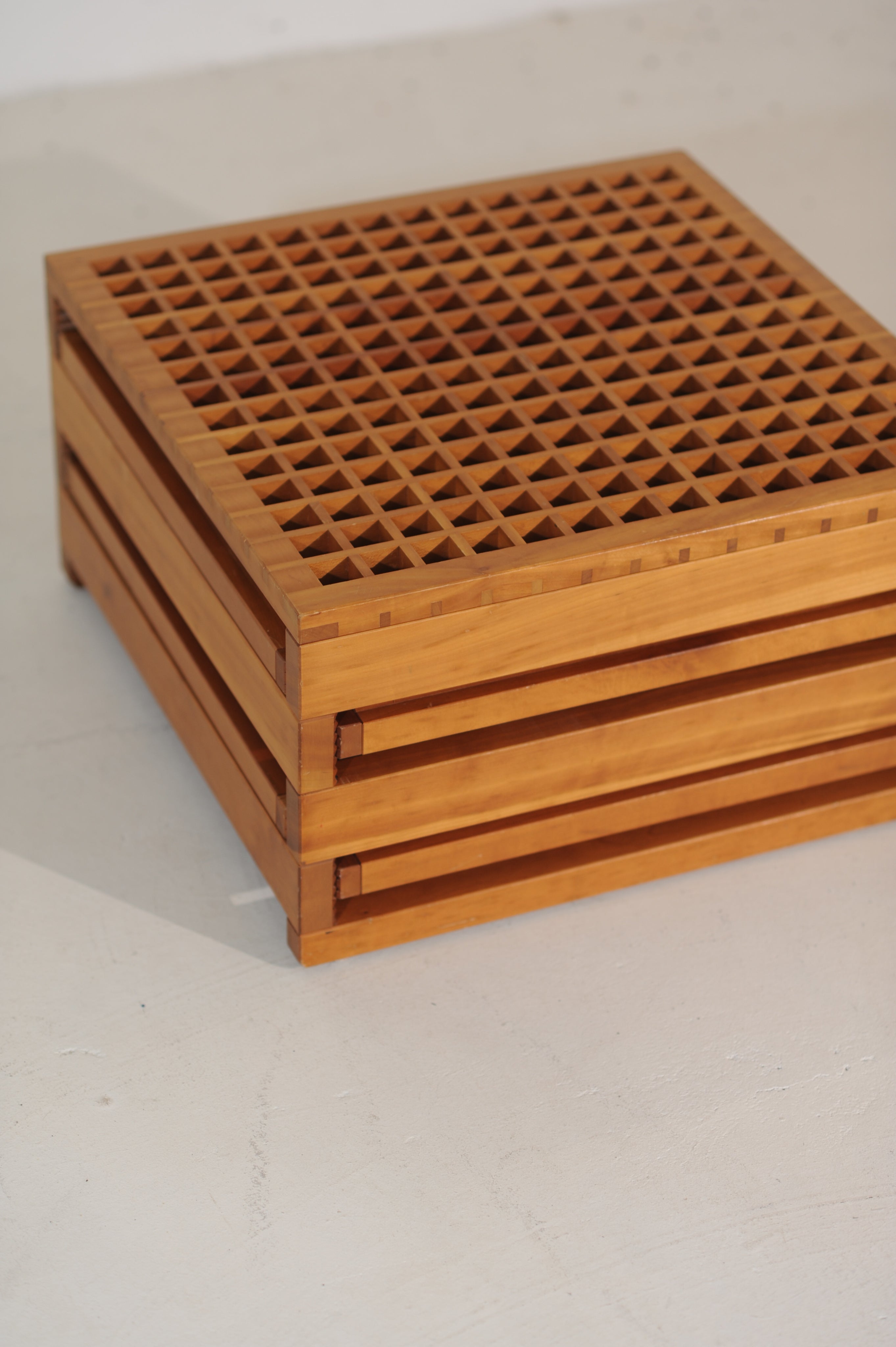 Bernard Vuarnesson Tetra Coffee Table, France 80s