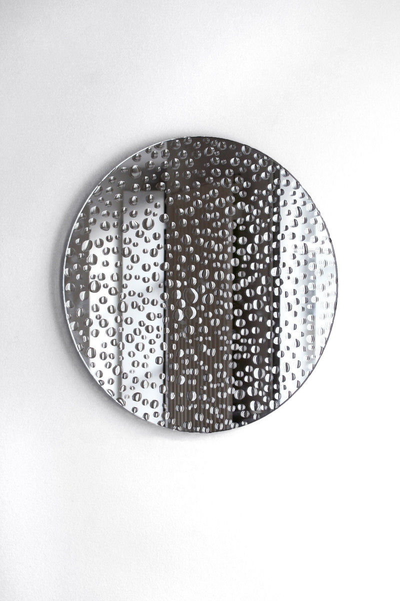 Mirror 11H20 by Laurène Guarneri | The Oblist — handcrafted reflective surface