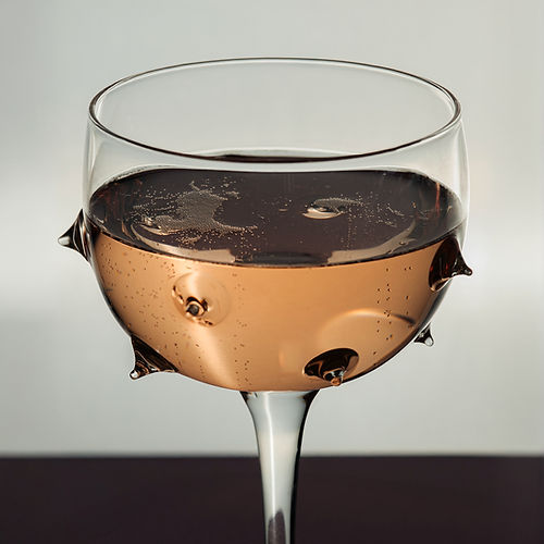 Arsenico 1 x wine goblet — side angle