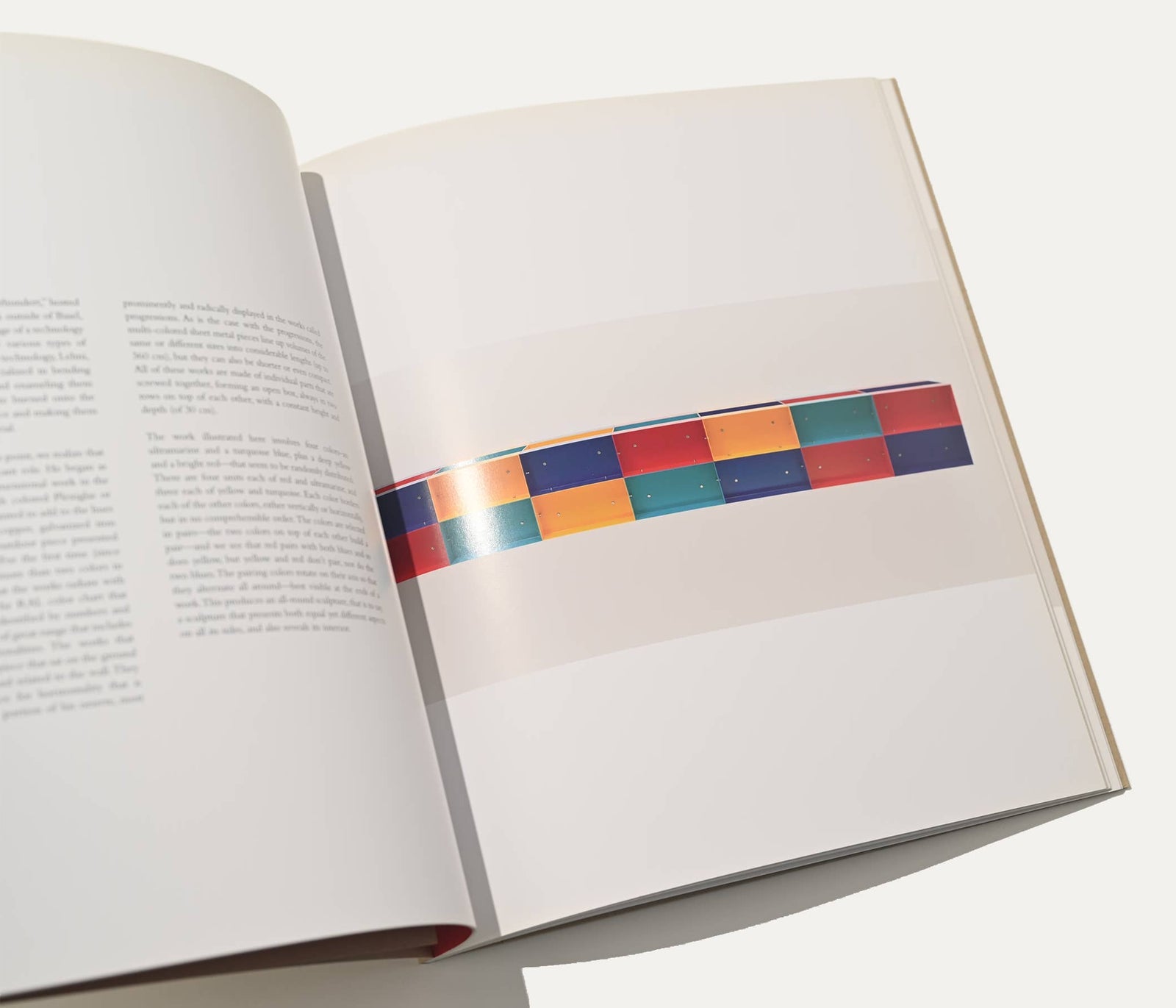 Donald Judd, PACE Gallery, 2011 Art Book — lifestyle setting