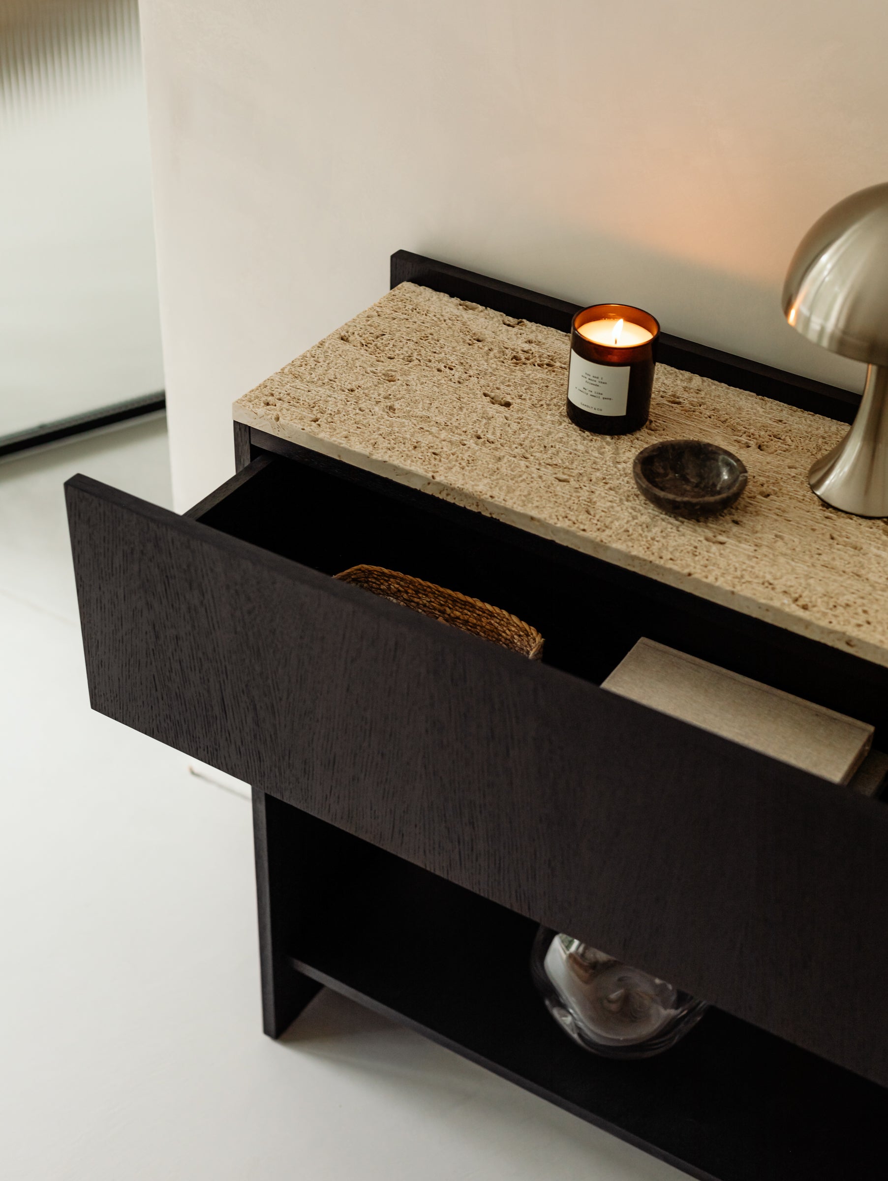 Minimalistic ORIA Console Table — lifestyle setting