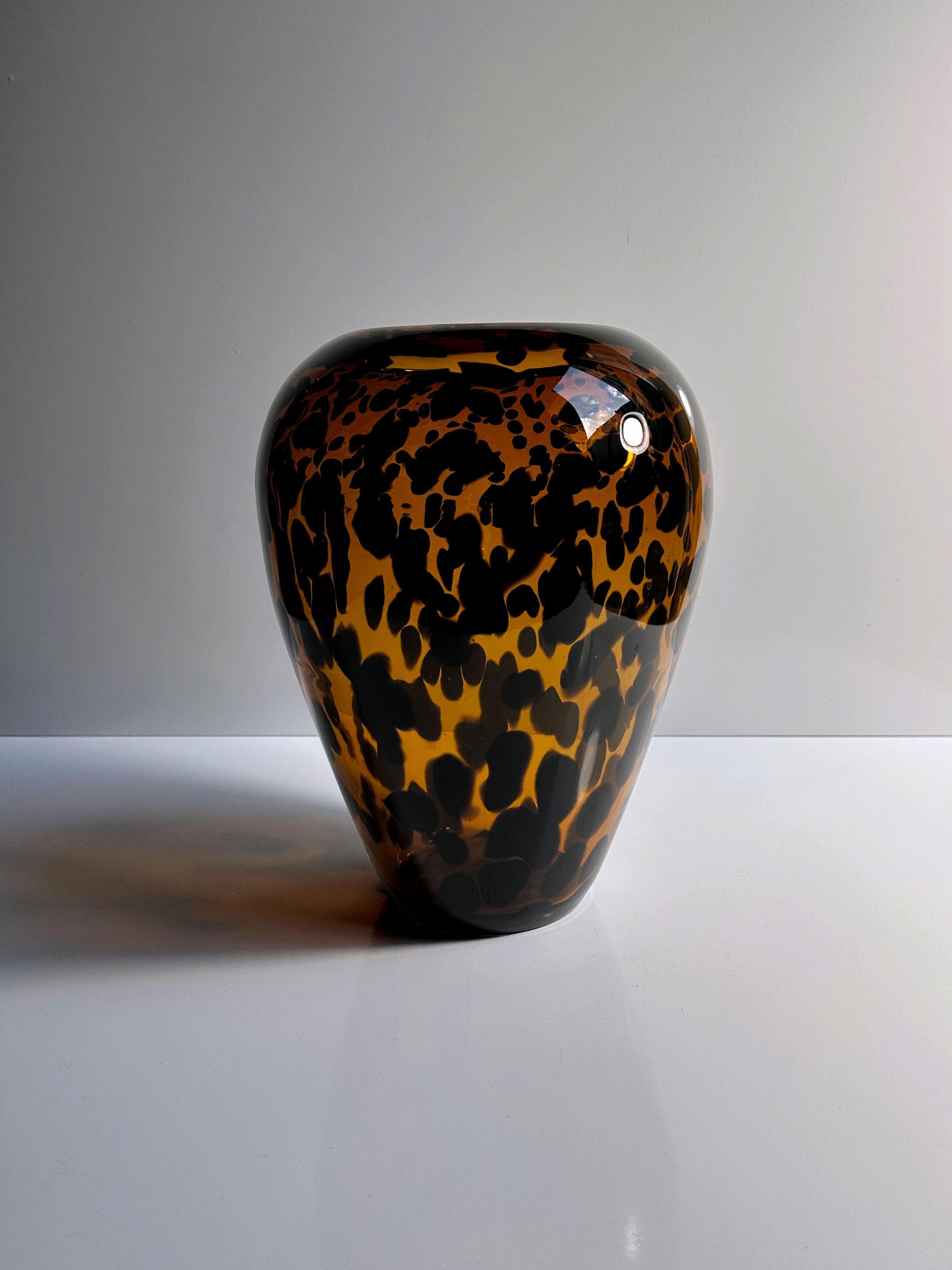 Tortoise vase Murano for Christian Dior - 1960s