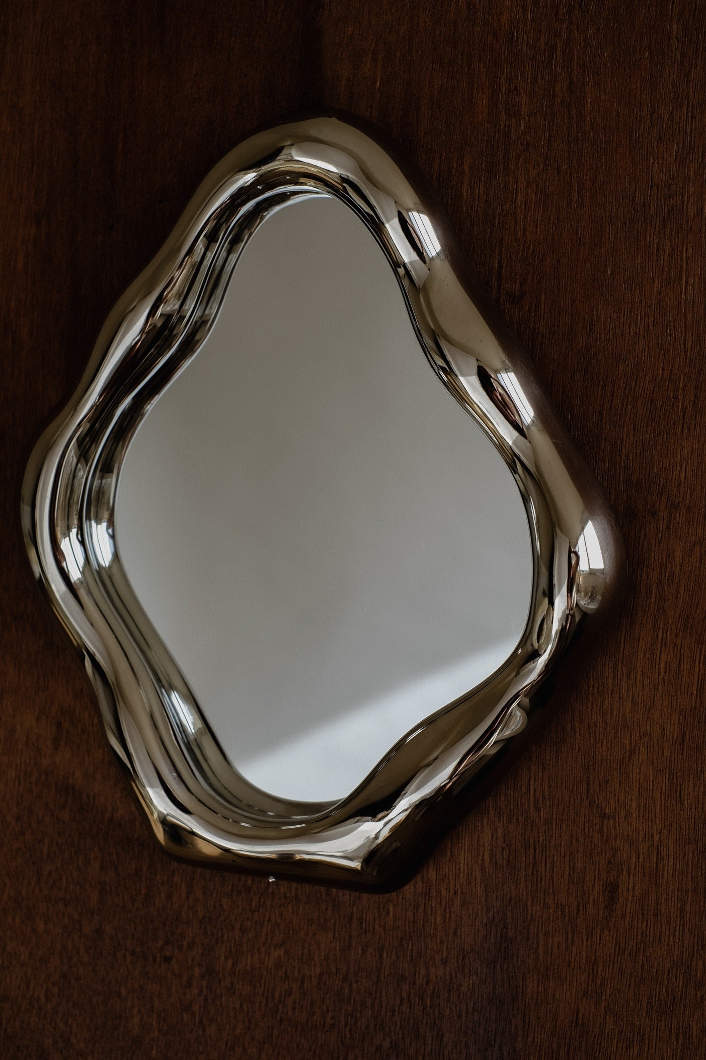 Small Organic Mirror — lifestyle setting