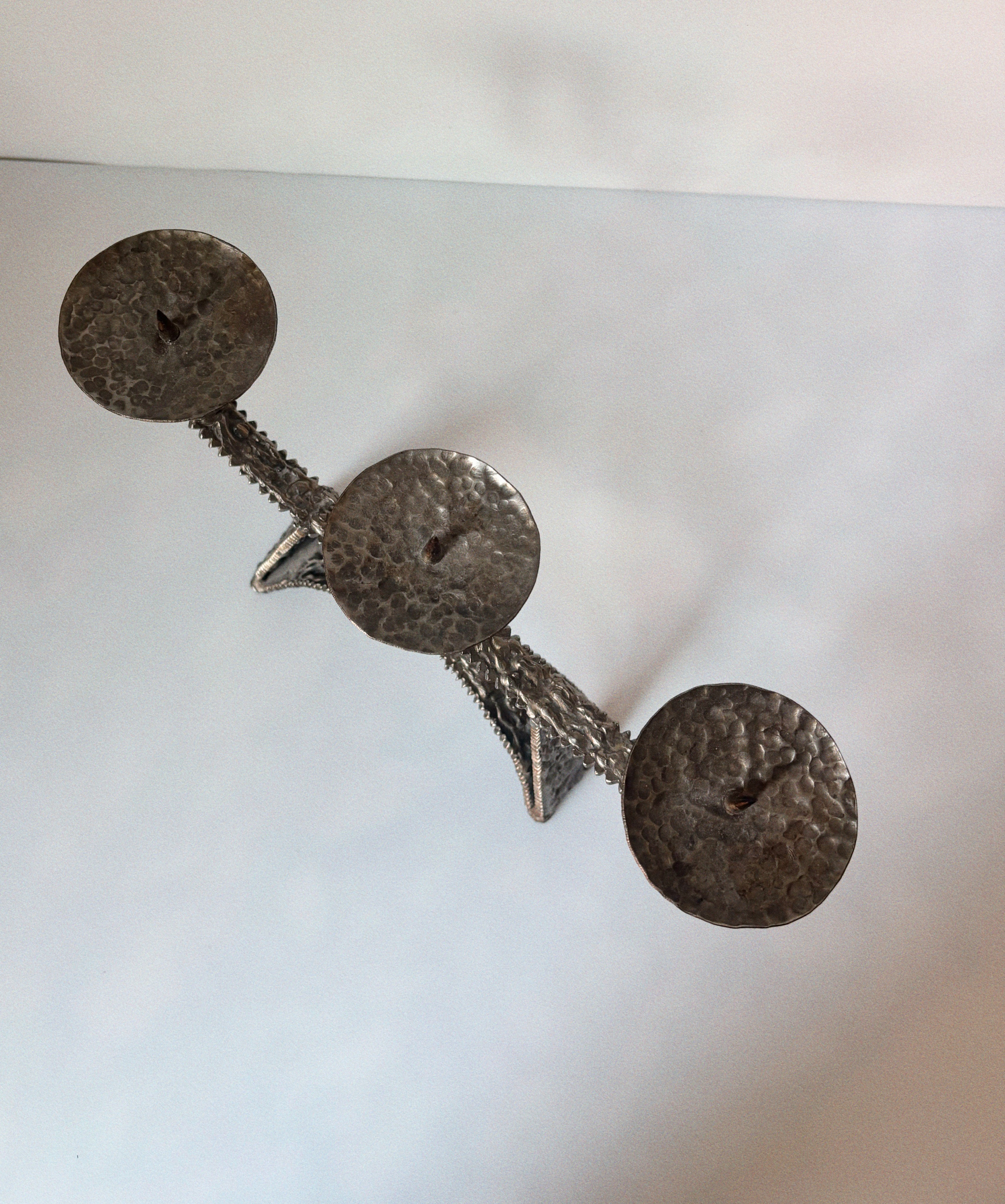Molten Metal 3 Arm Candlestick — view 9