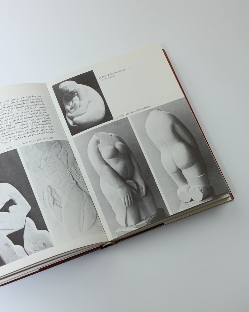 Leon Underwood — open book showing black and white sculpture images