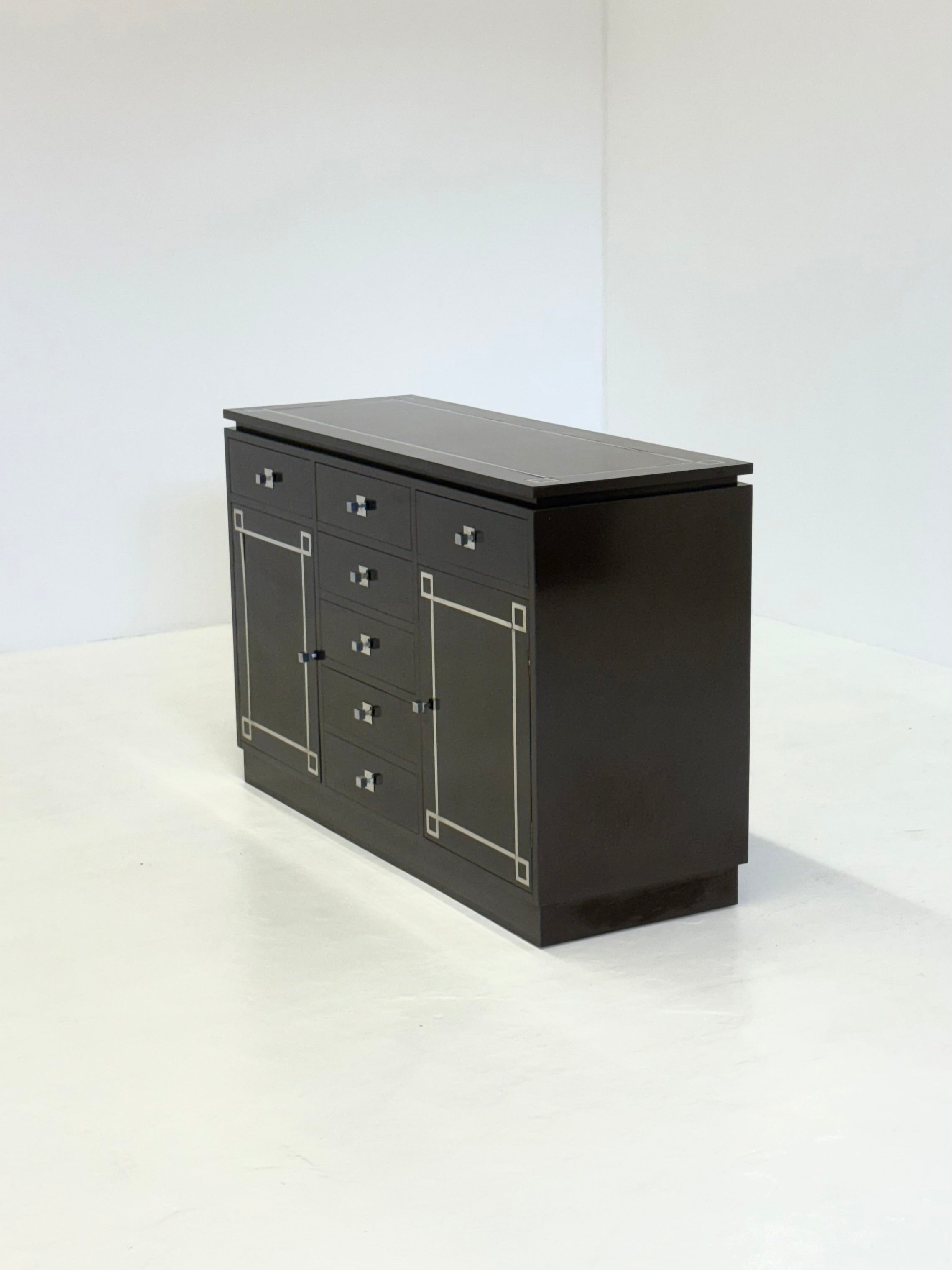 Vintage Italian Margot Sideboard by Gianluigi Gorgoni for Fratelli Turri — side angle
