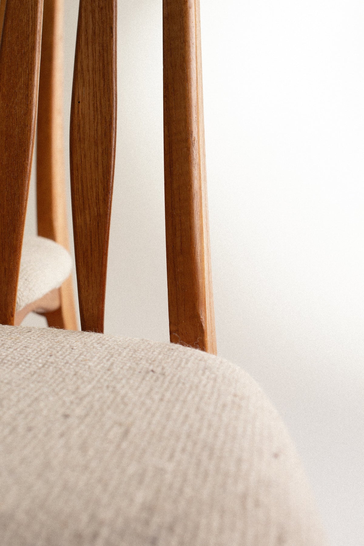 Eva Dining Chairs by Niels Koefoed for Hornslet Møbelfabrik, 1960s, Set of 5 — lifestyle setting