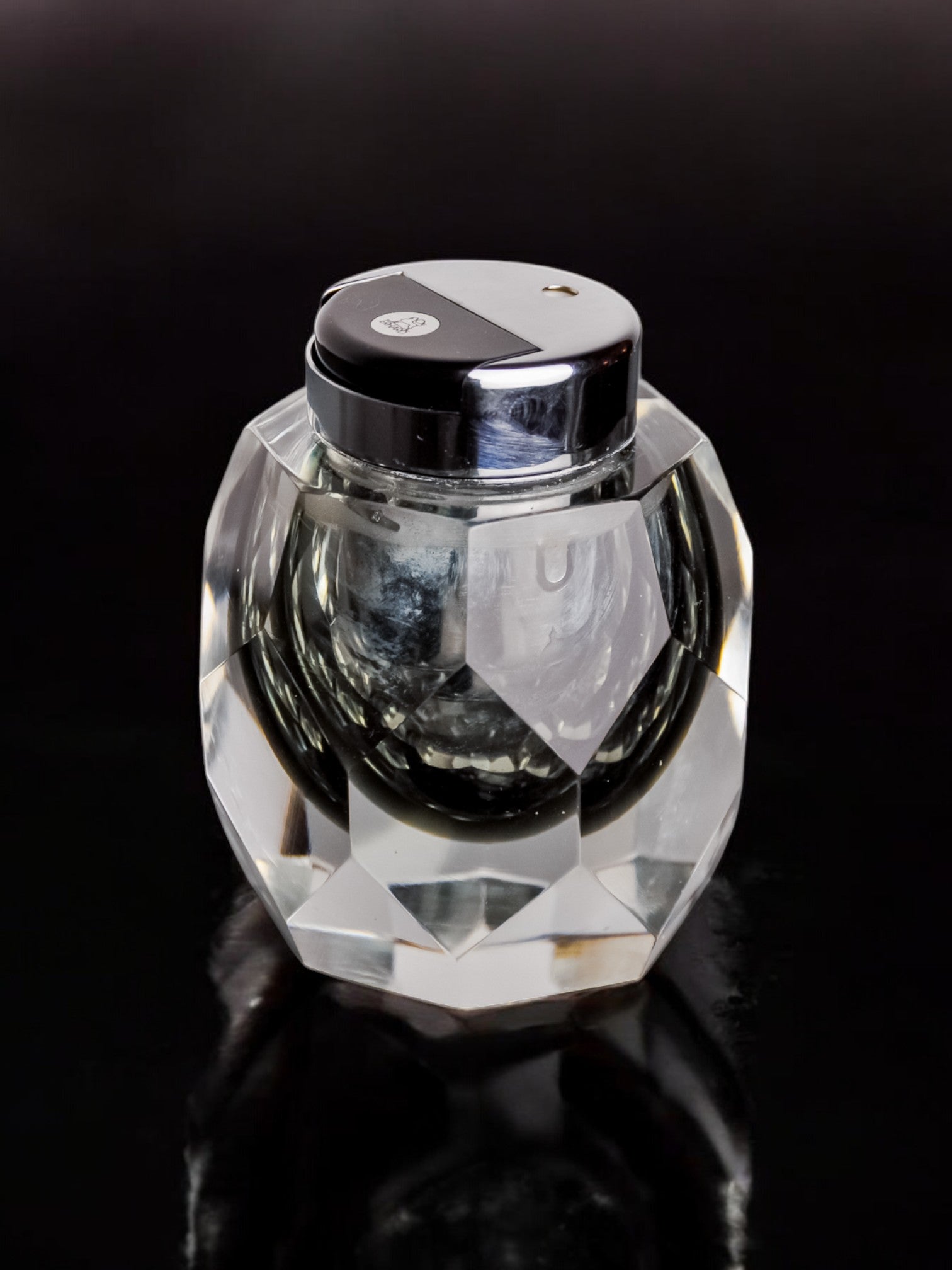 Faceted Sommerso Lighter by Seguso, Murano, Italy, 1970's by Malamar Studio | The Oblist