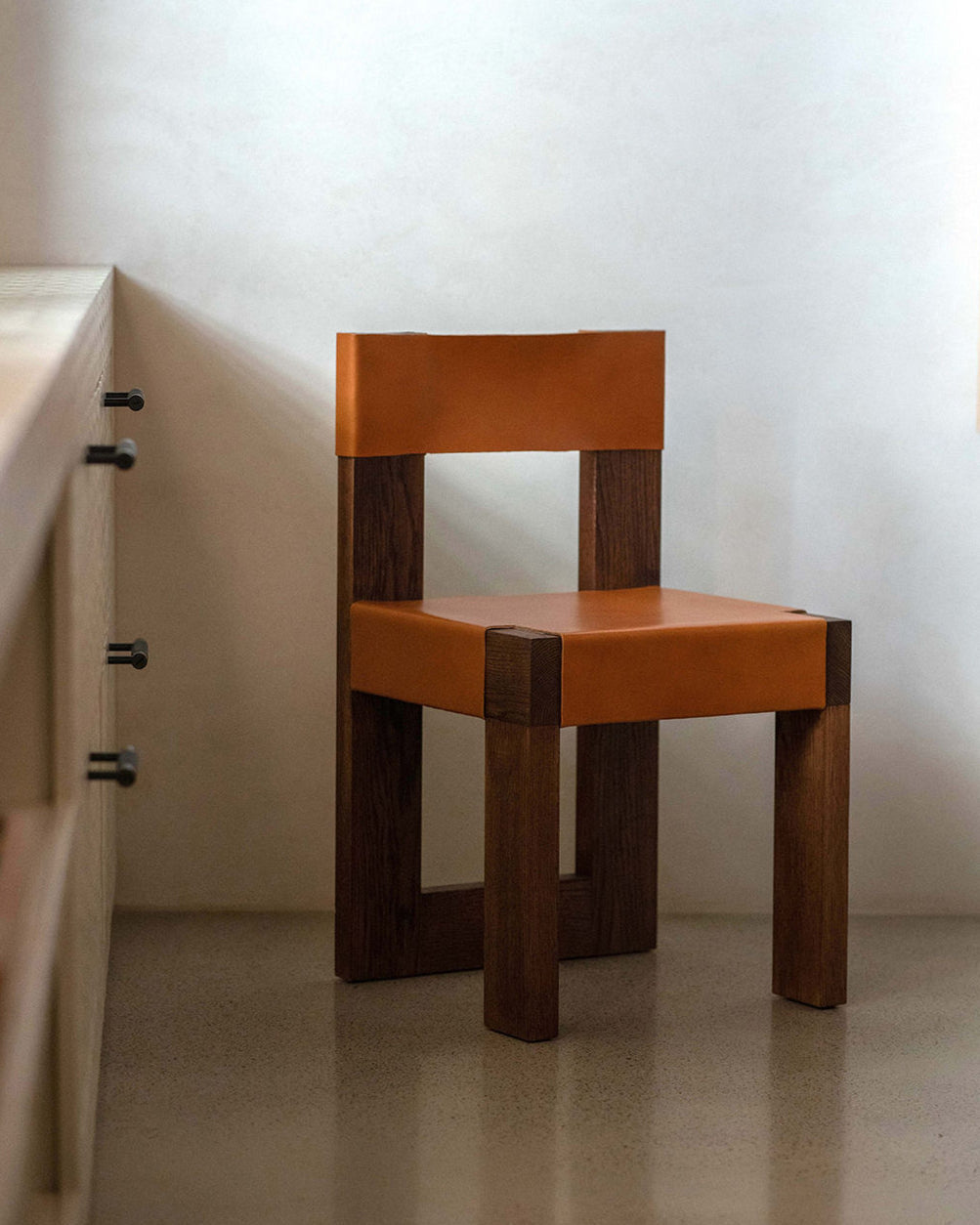 Chair object118 by NG DESIGN | The Oblist — handcrafted wood and leather