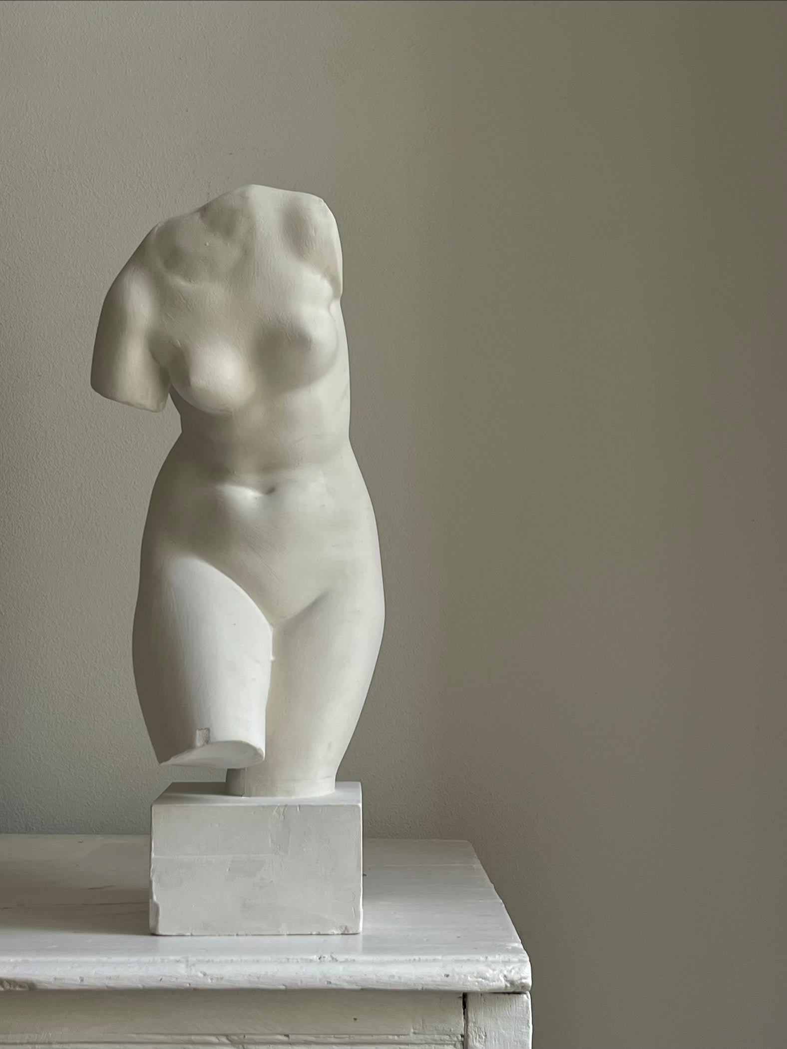 Venus Sculpture in Plaster by Médecine | The Oblist