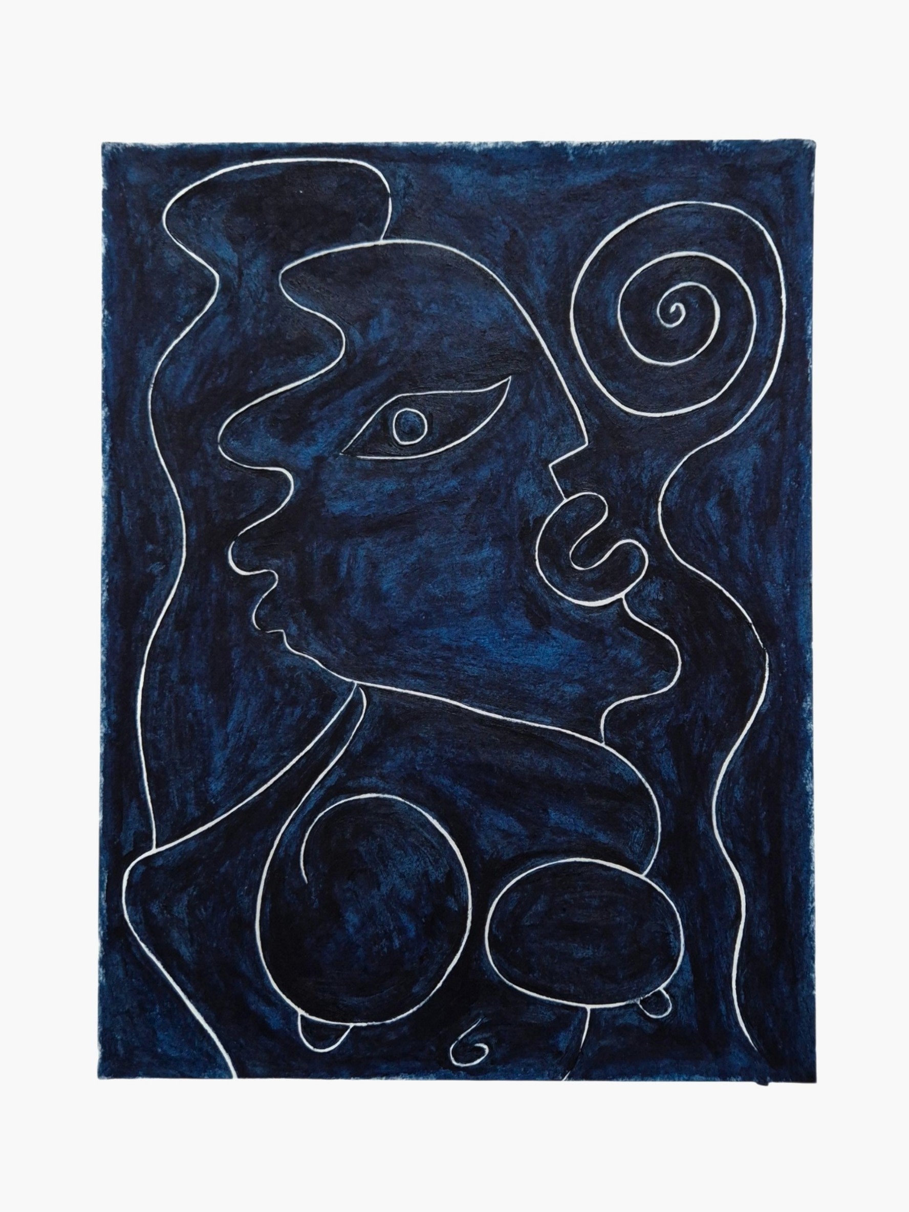 Je Pense, donc Je Suis no.1, Painting — detail view