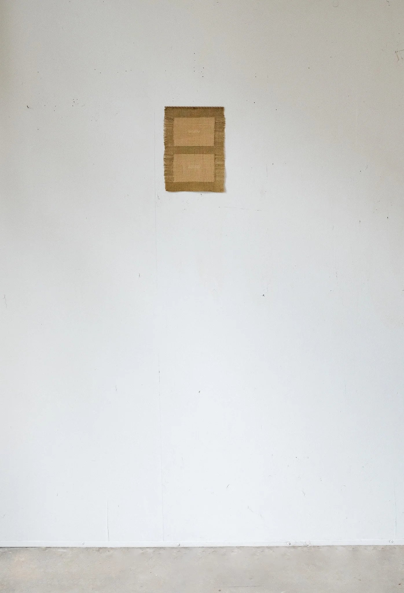 Lucent II - Woven Wall Hanging — side angle