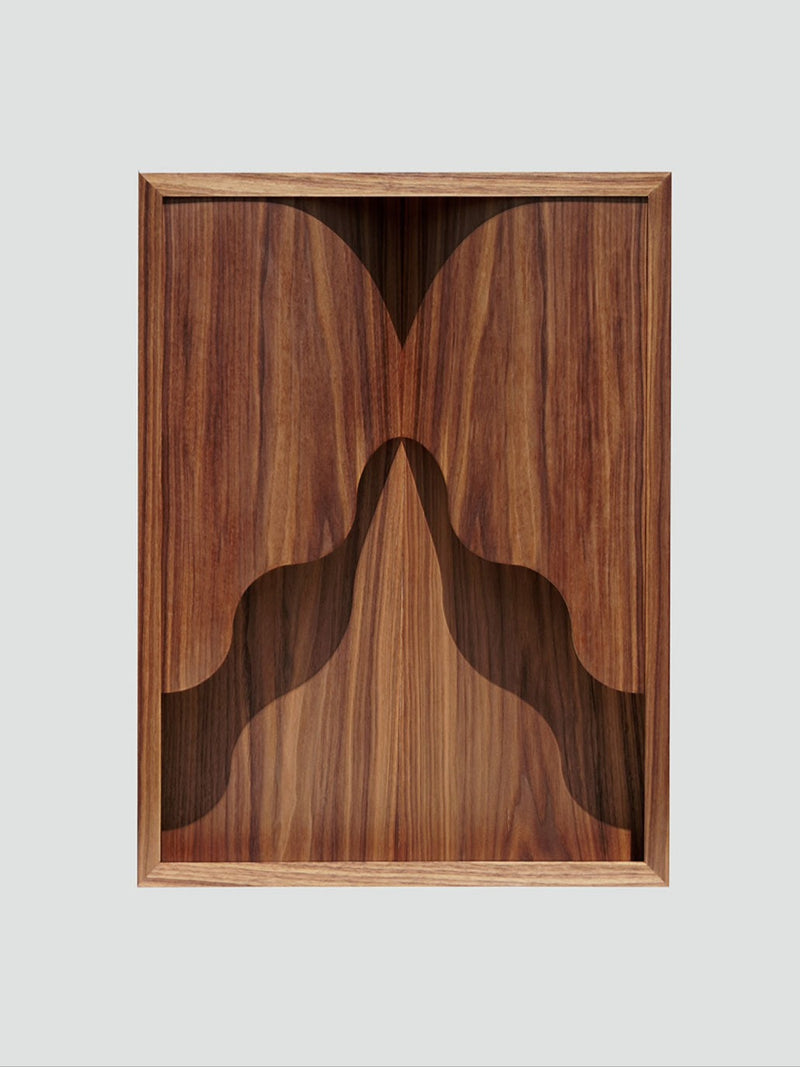 Walnut Wall Panel by Touch With Eyes | The Oblist