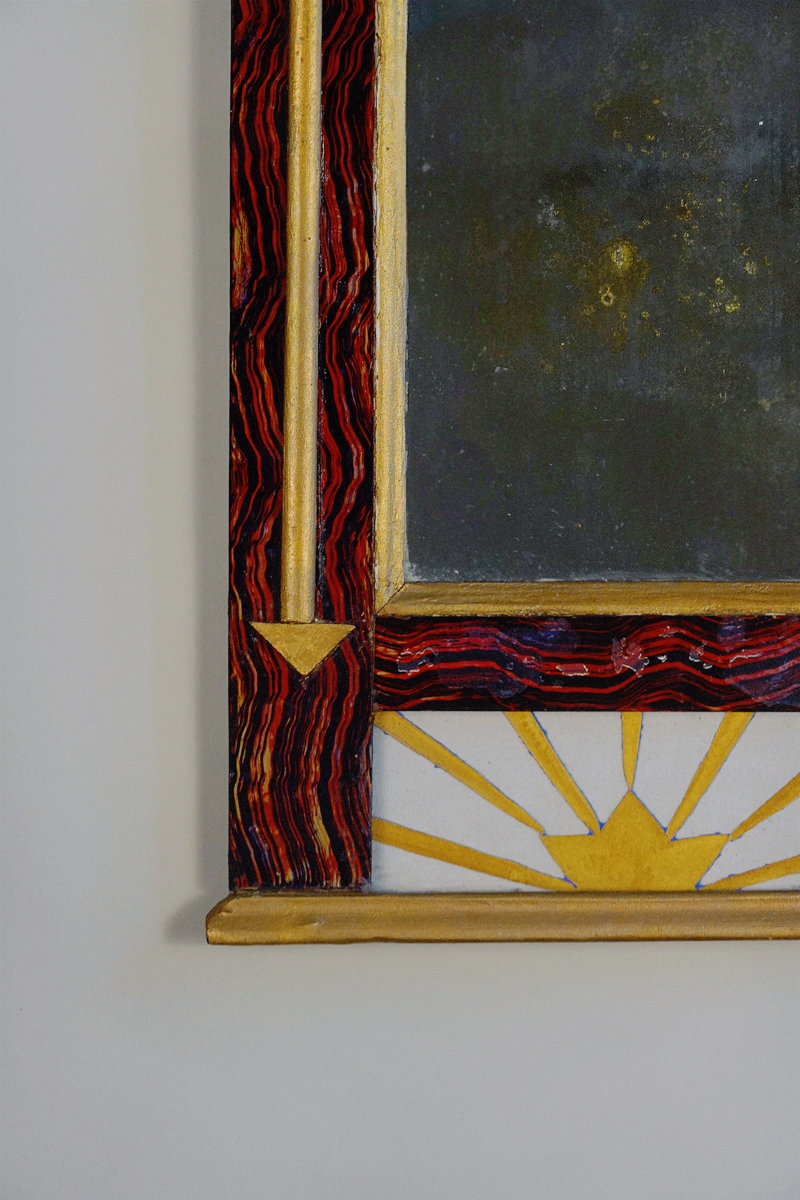 Empire Mirror 19th Century — detail view